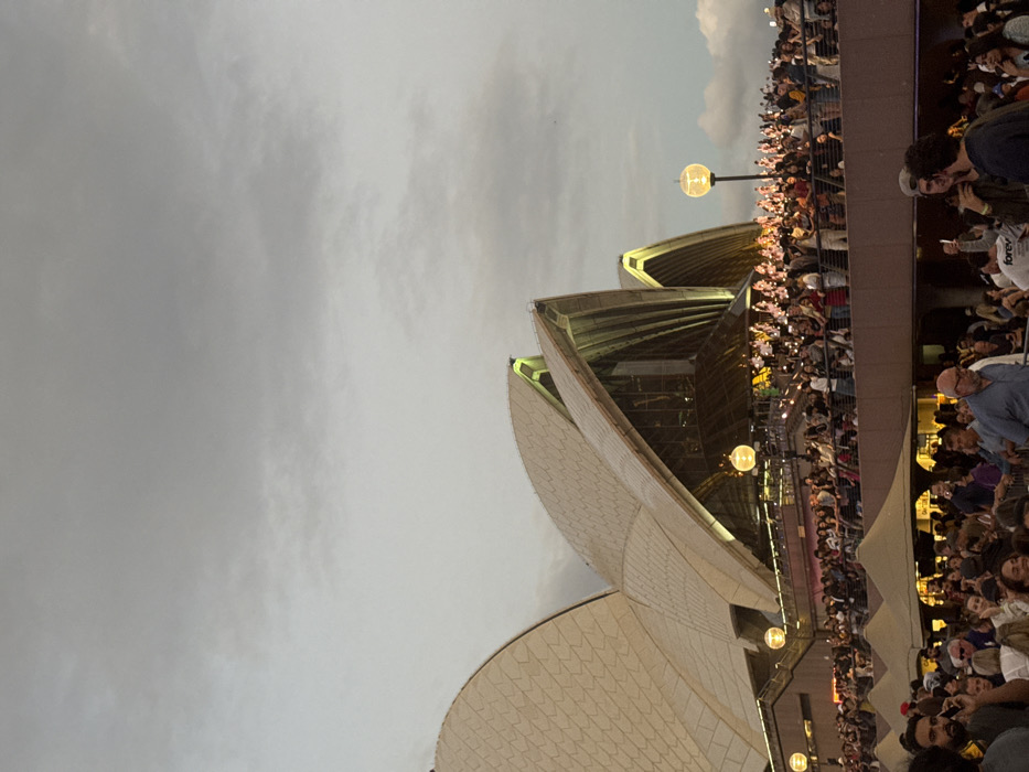 Evening scenes captured across Sydney's waterfront landmarks