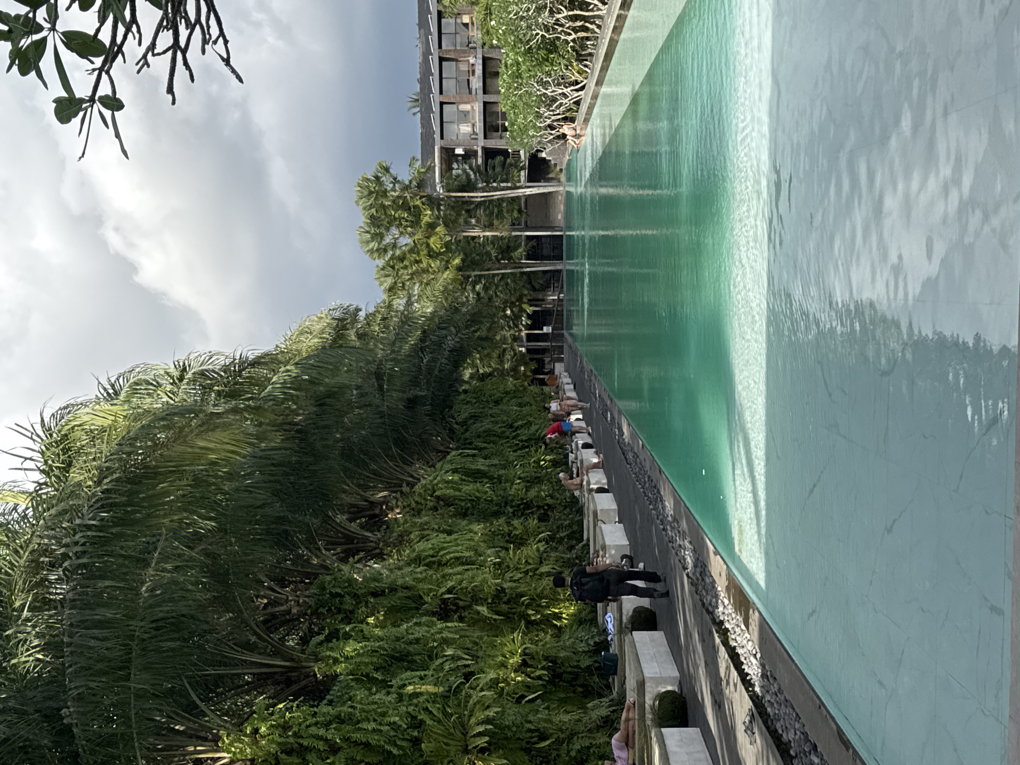 Poolside calm and a vintage Vespa in Ubud