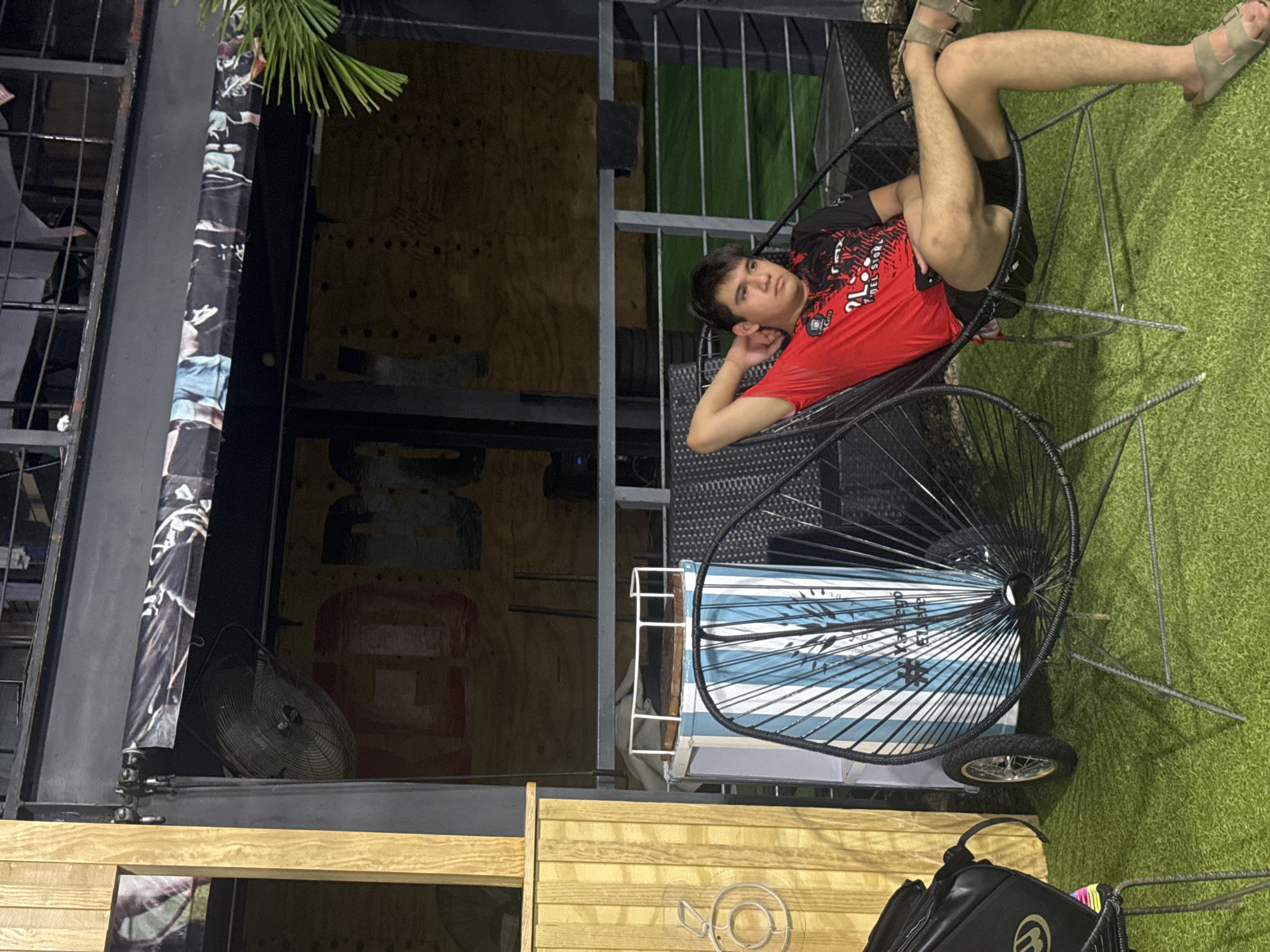 Early morning padel tennis session in Acapulco facility