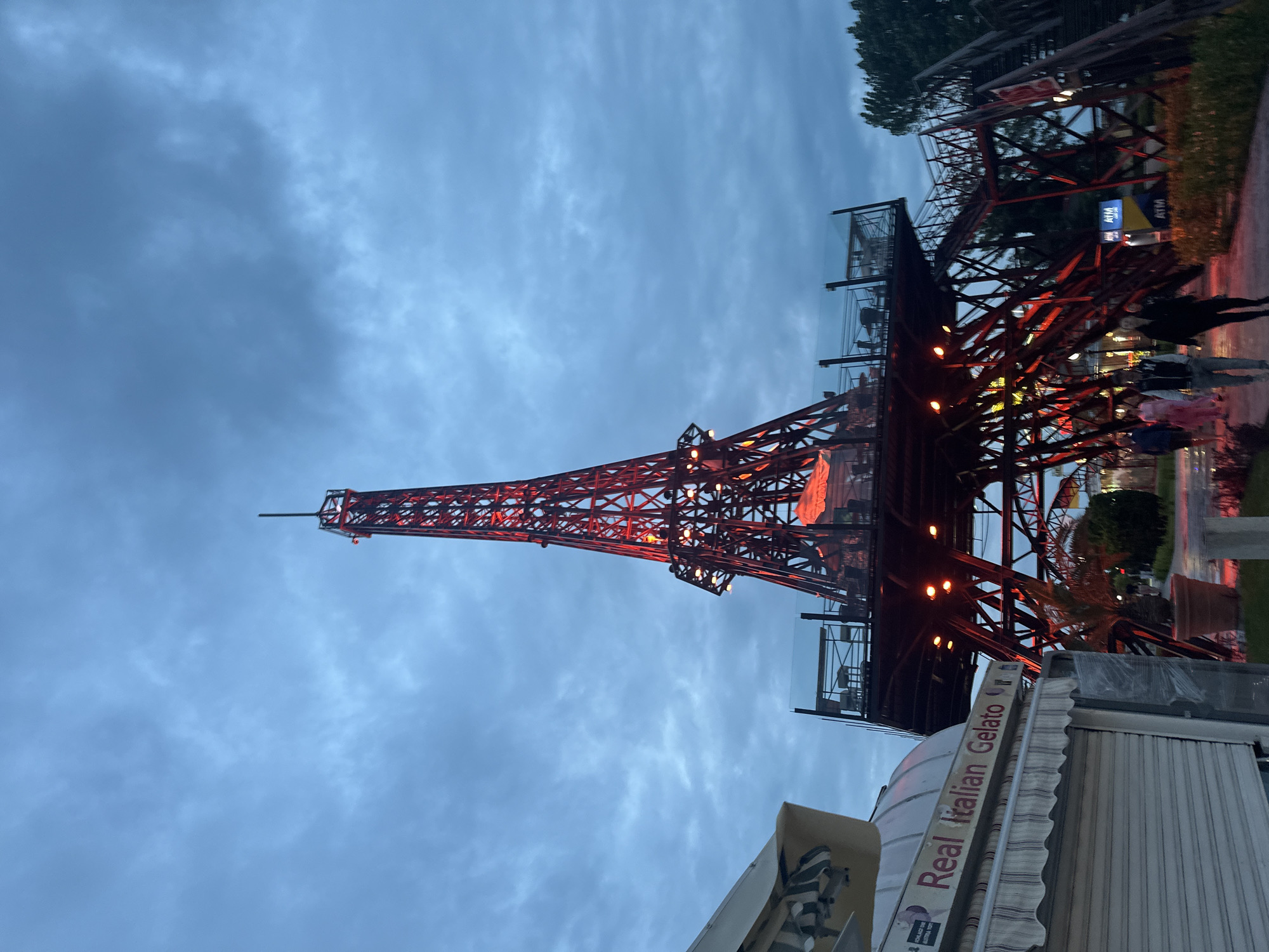 Evening stroll through Varna's Sea Garden captures illuminated landmarks
