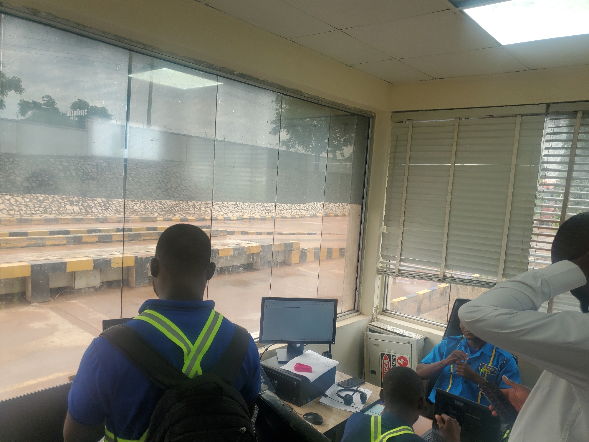 Worker documents routine day at Nigerian industrial facility
