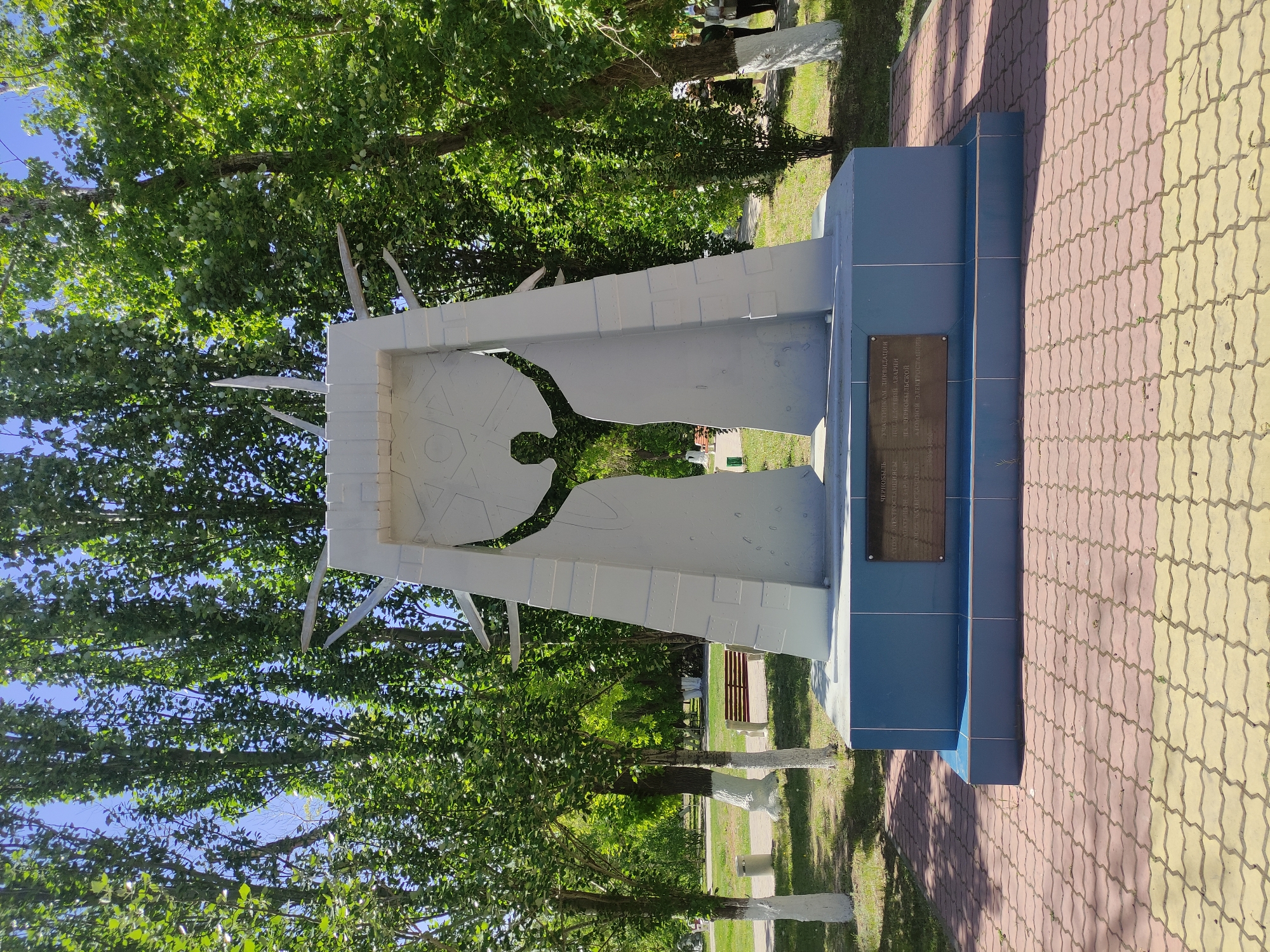 Morning documentation of monuments, mosques, parks in Pavlodar, Kazakhstan
