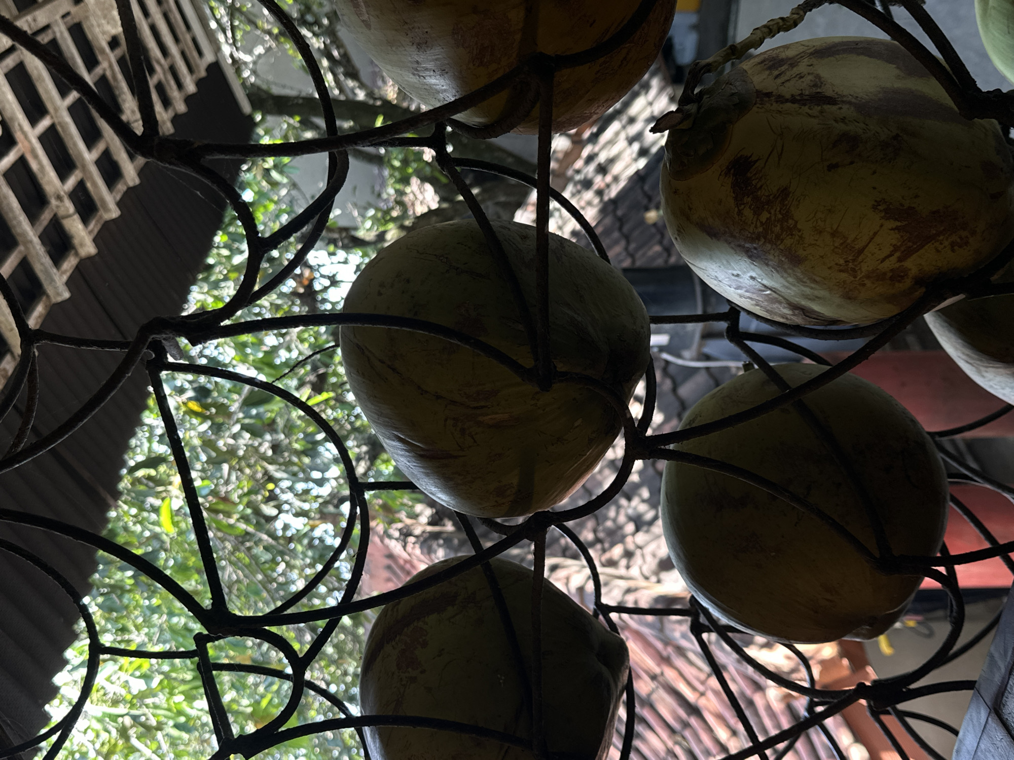Restaurant interior and exterior documented in Jimbaran, Indonesia