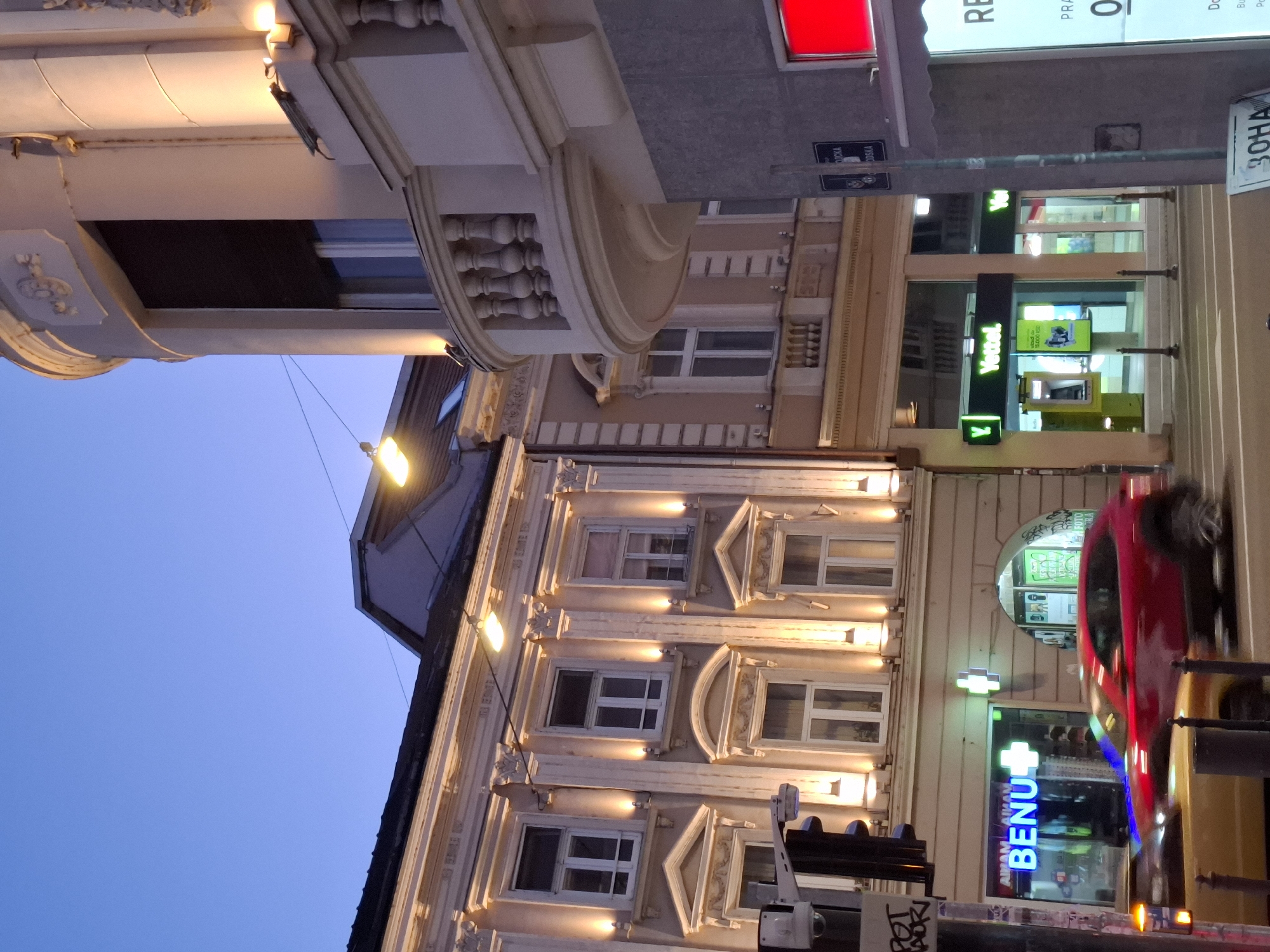 Evening stroll through historic Zemun streets with coffee break