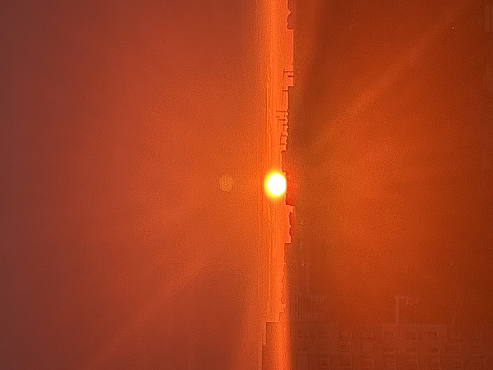 Vivid summer sunset over Ivanteyevka, shot from multiple angles