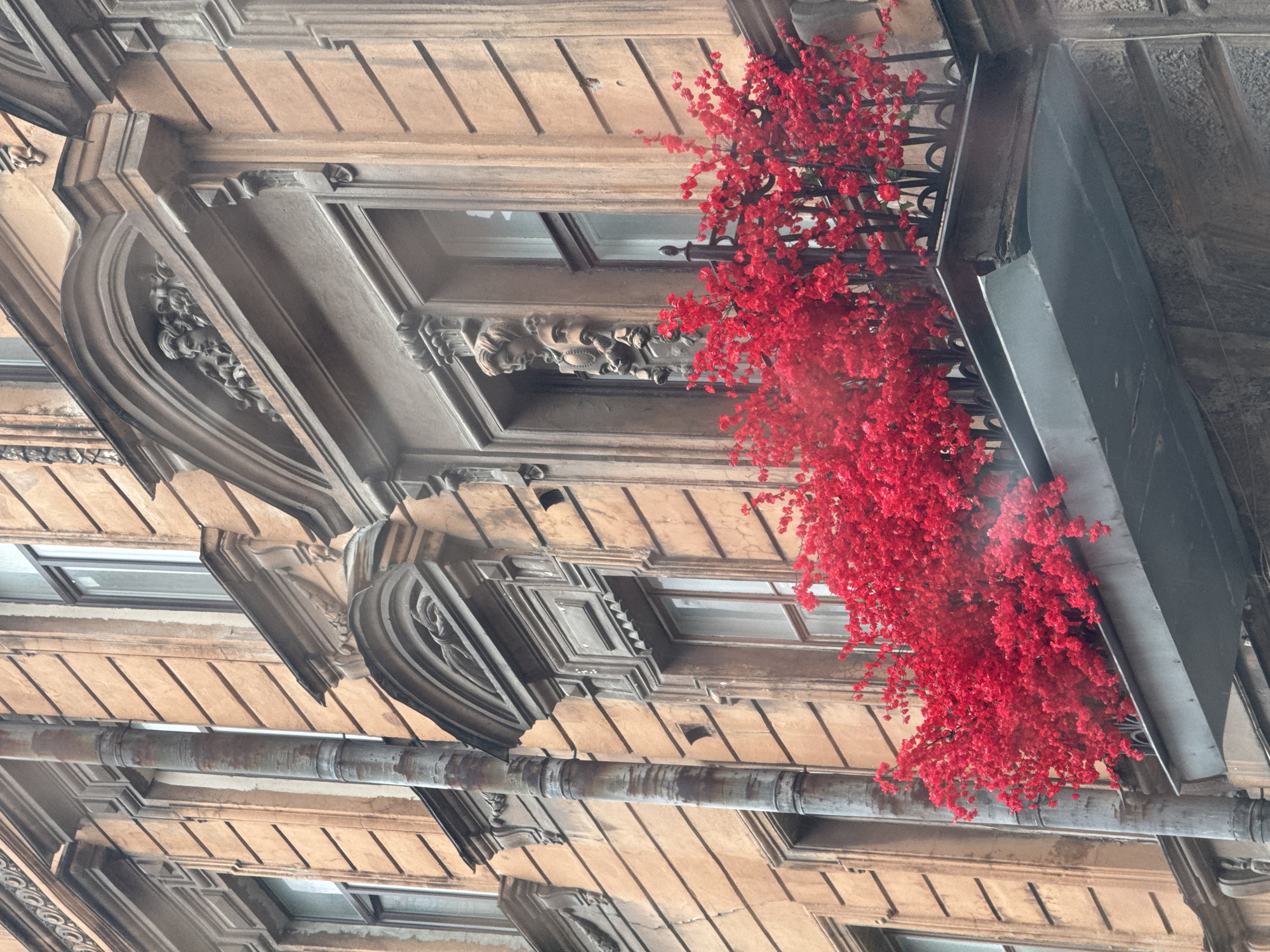 Rainy day out in Saint Petersburg, Indian restaurant and city streets
