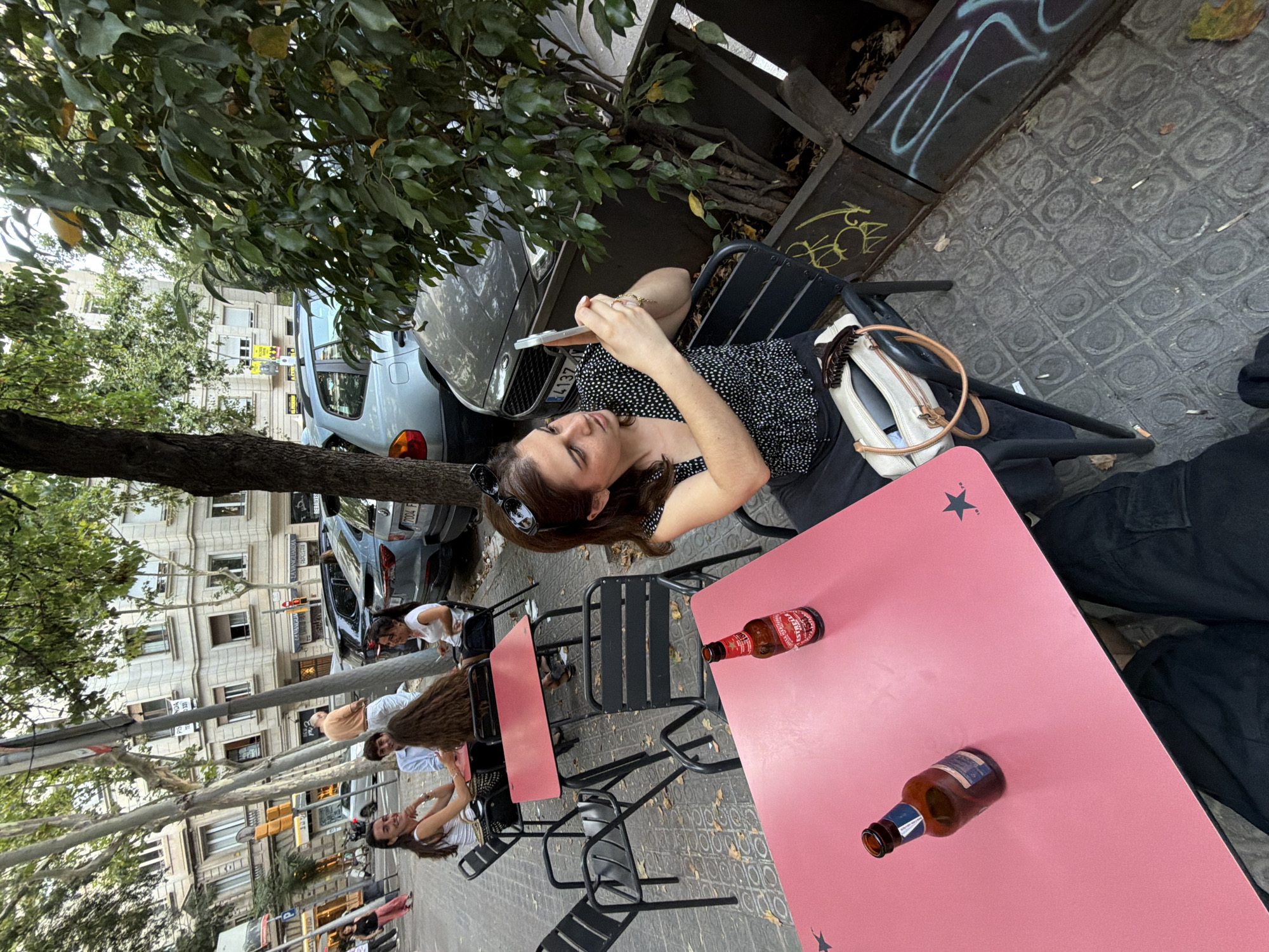 Café afternoon and architecture browsing in Barcelona's Eixample
