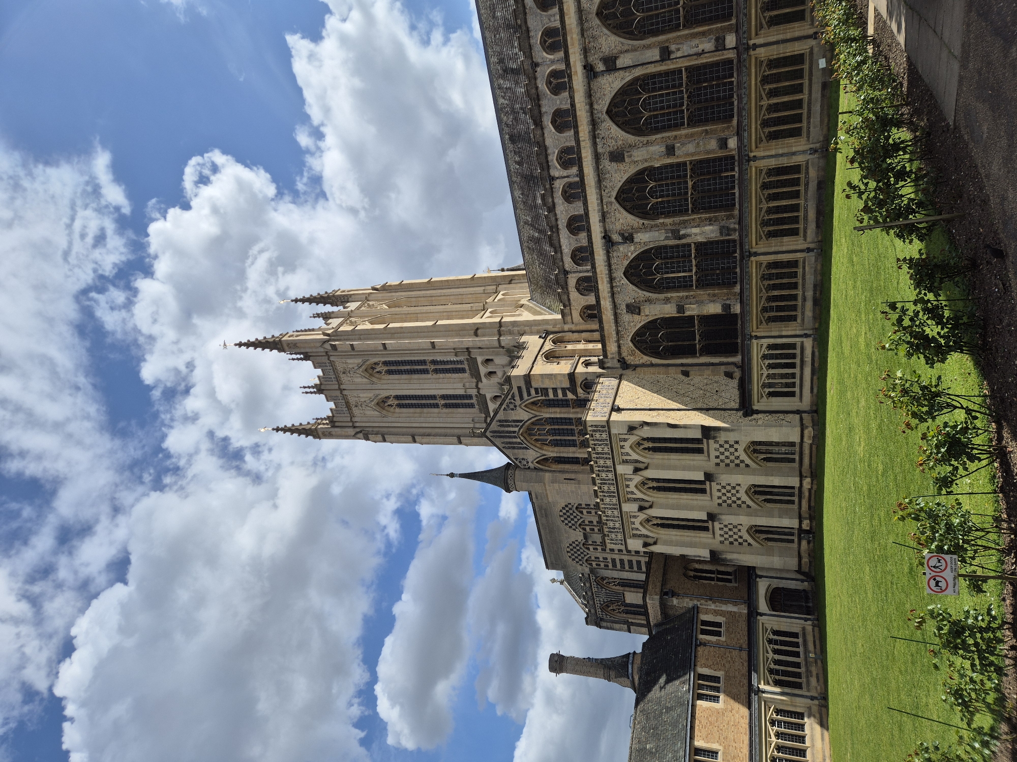 Spring cathedral walk documented in Bury St Edmunds