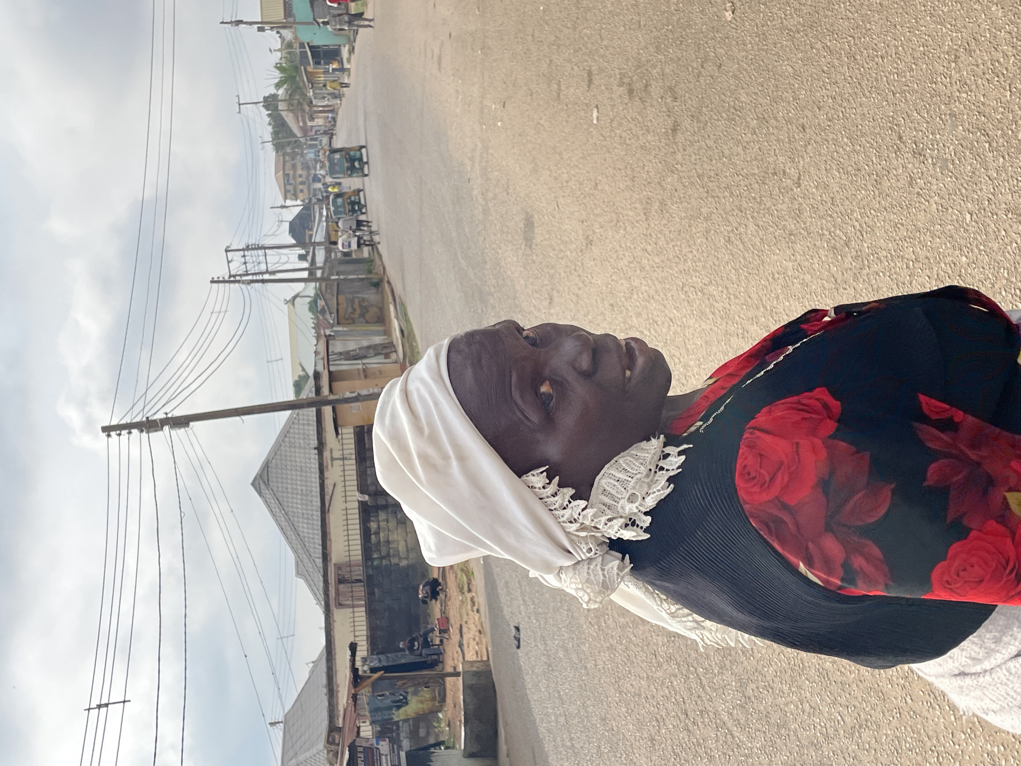 Morning street activity captured in Jos, Nigeria