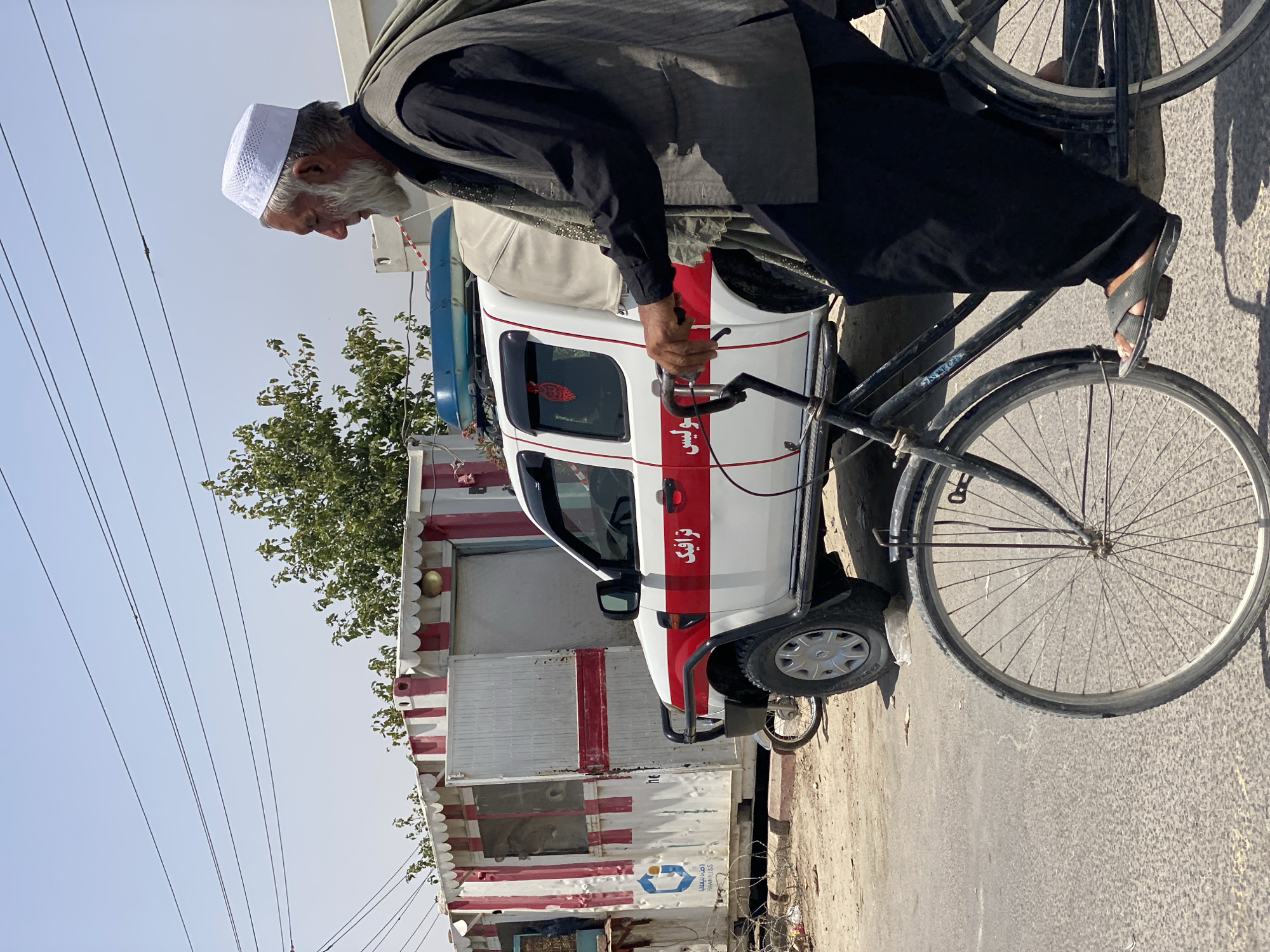 Everyday life on a sunny Kandahar street