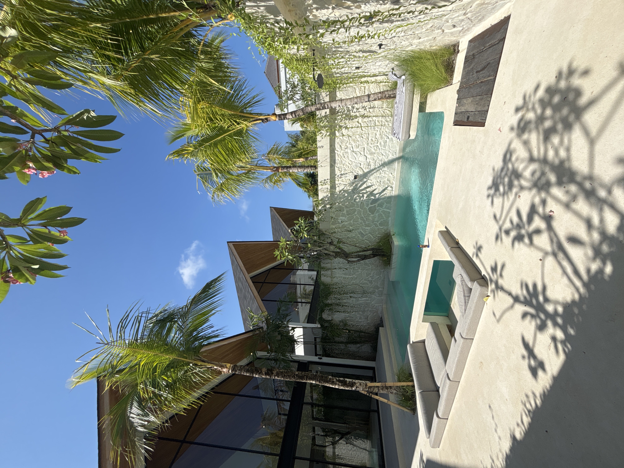 Lazy morning at a modern North Kuta villa with a private pool