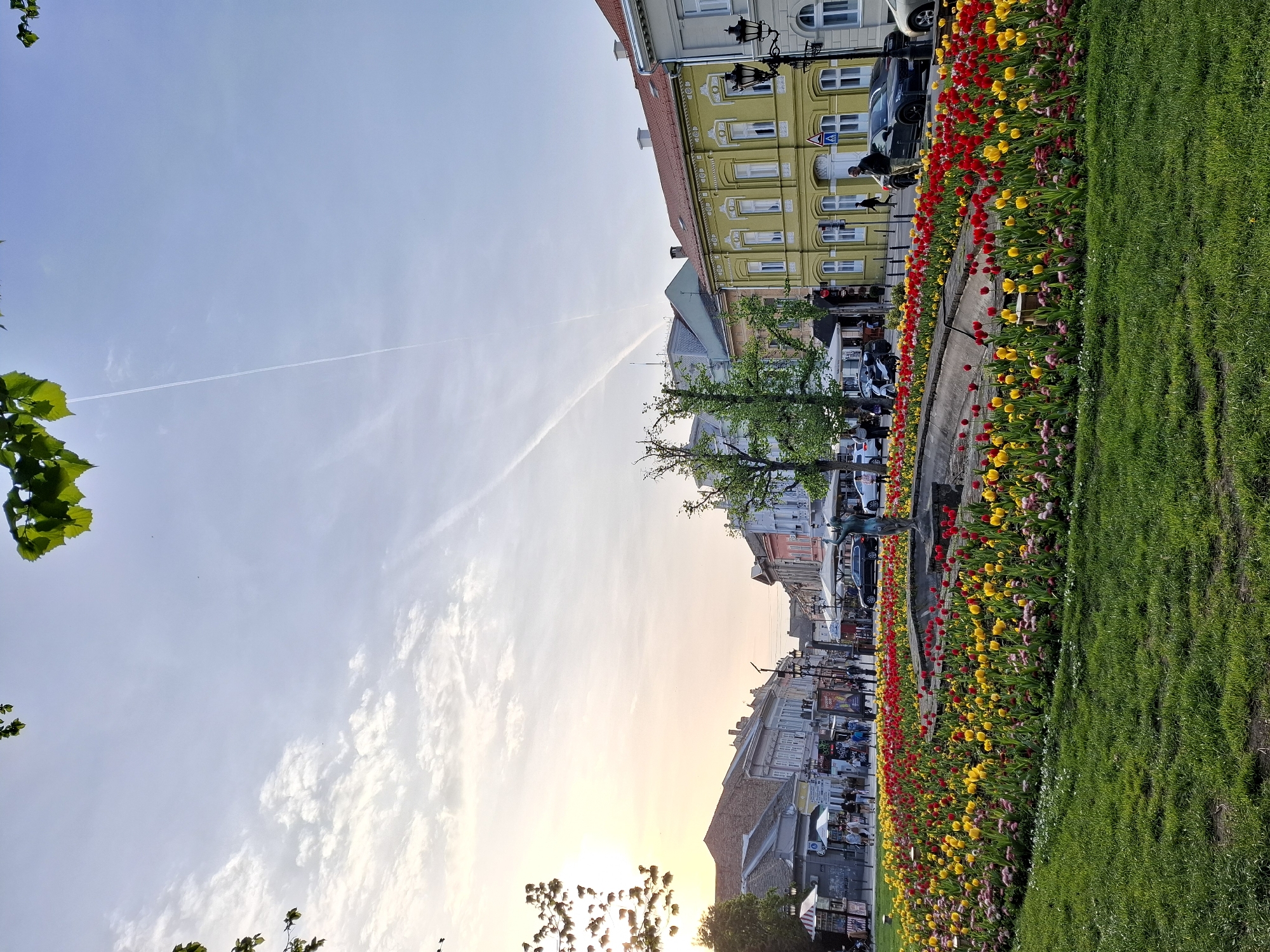 Everyday moments captured in Novi Sad during April afternoon