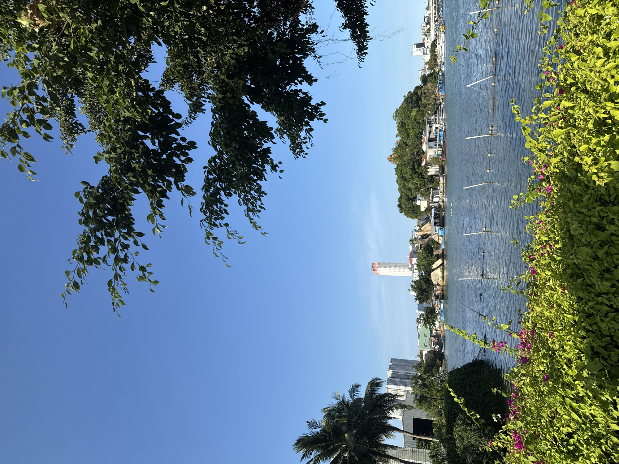 Morning at a Nha Trang resort with Cham-style gardens and pools