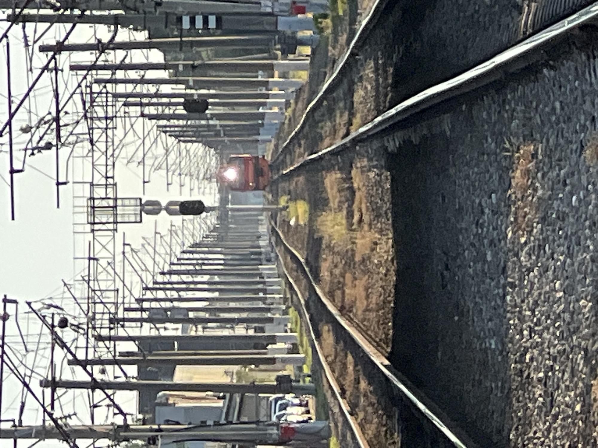 Ordinary Sunday afternoon moving through Krasnodar's streets and rail corridors
