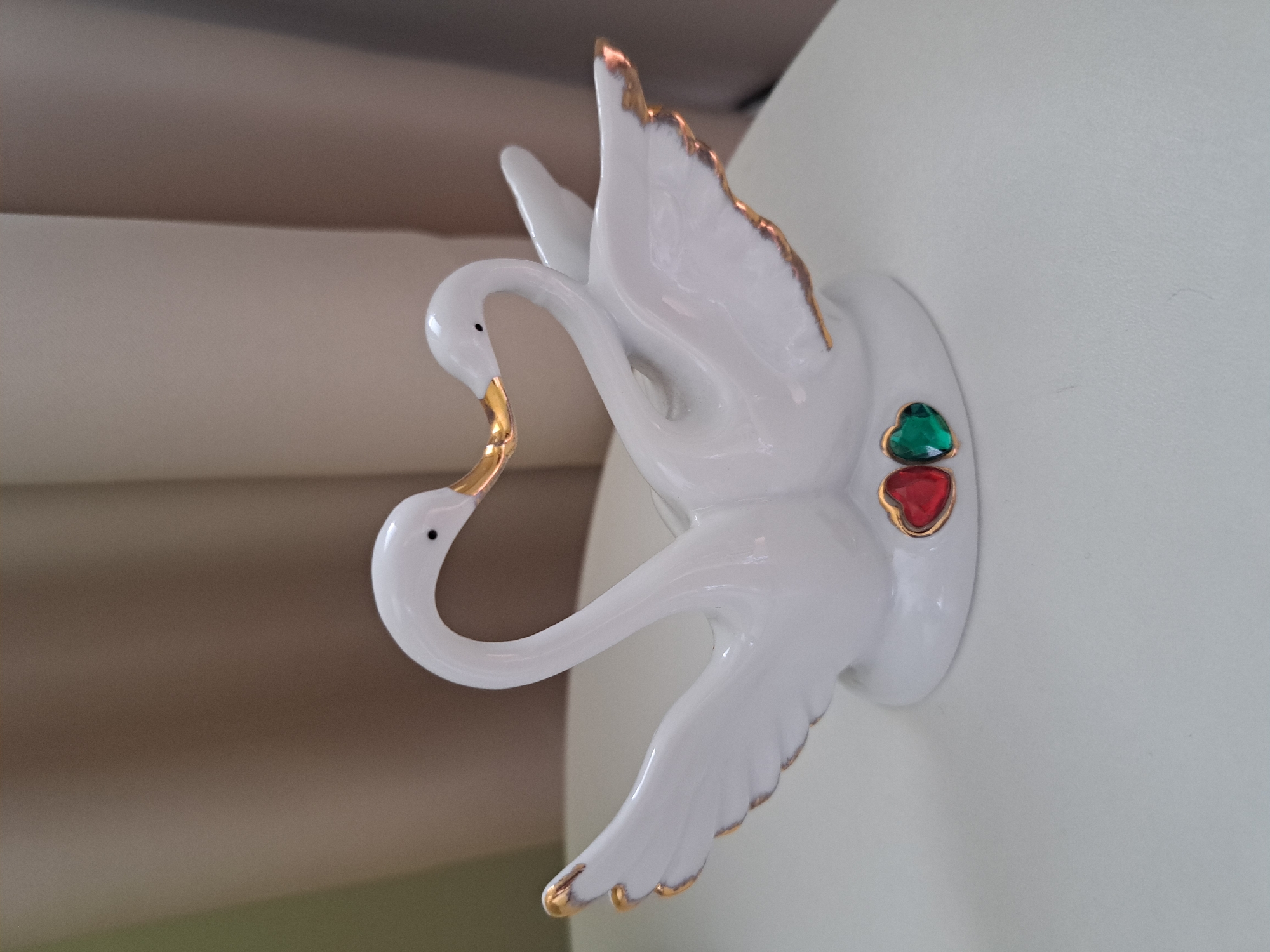 Ceramic figurines and plush toys on display in Irkutsk