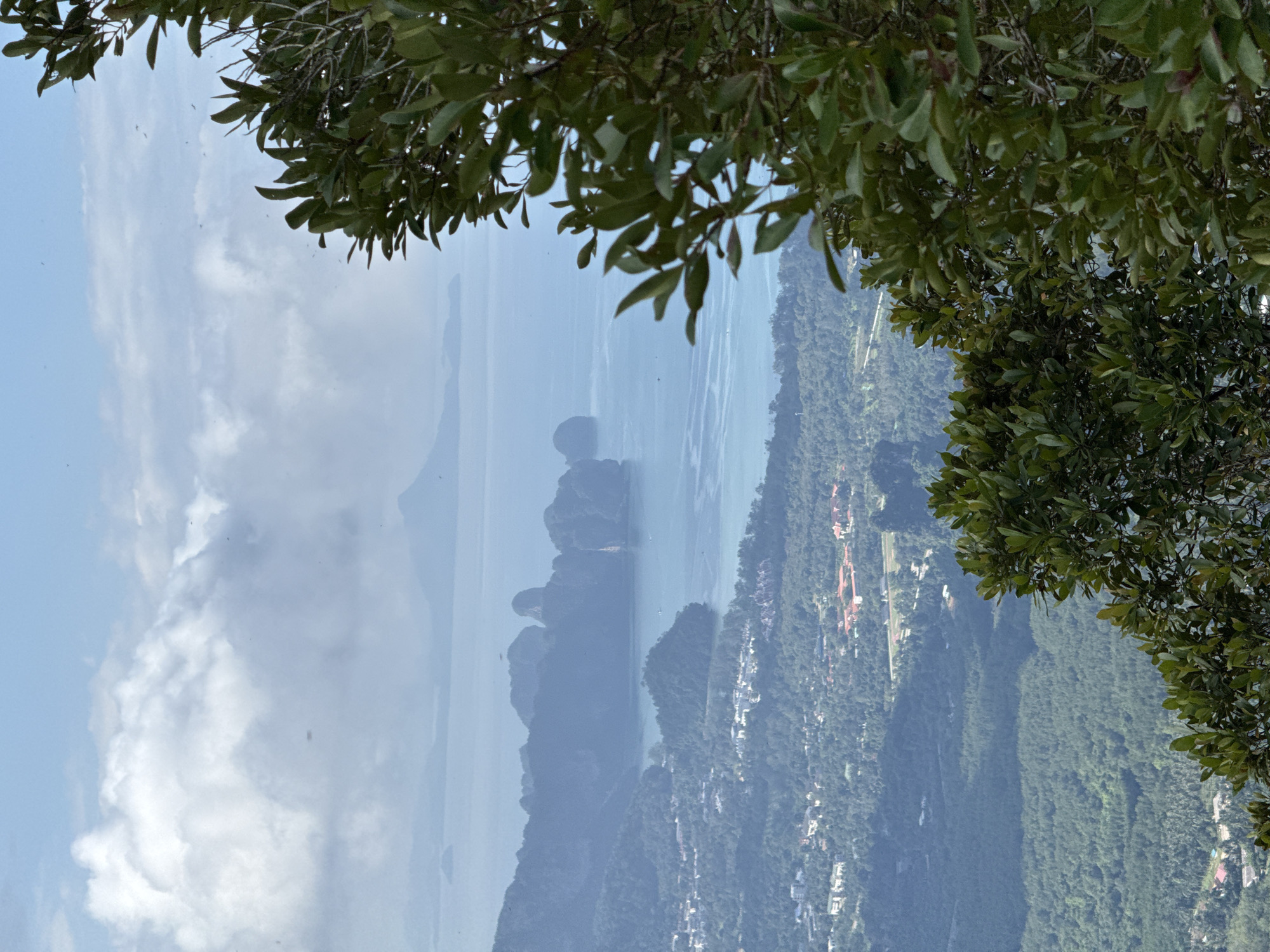 Panoramic mountain views from Ban Din Daeng Nui viewpoint