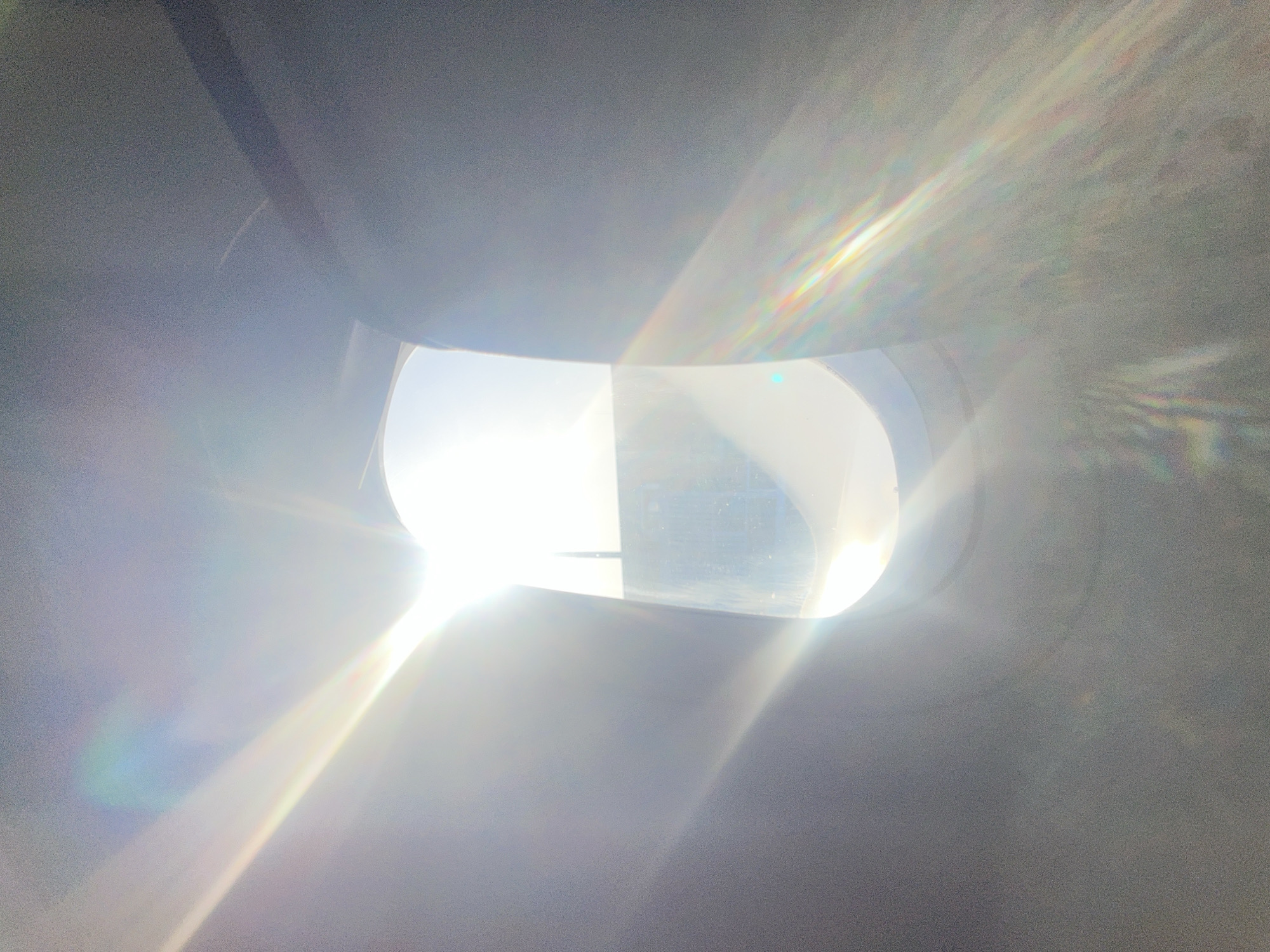 Sunlight streams through window in La Puebla del Río