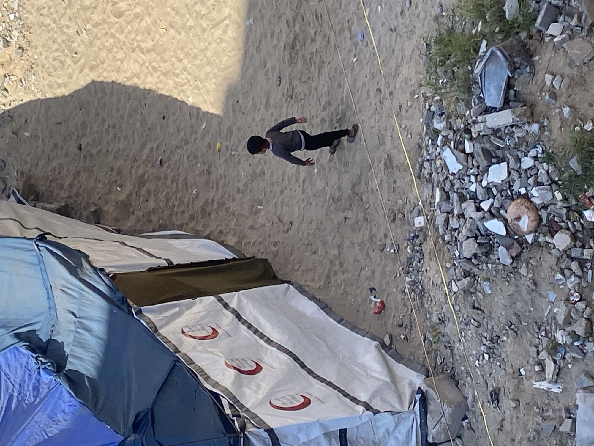 Daily life continues amid destruction in Khan Yunis refugee camps