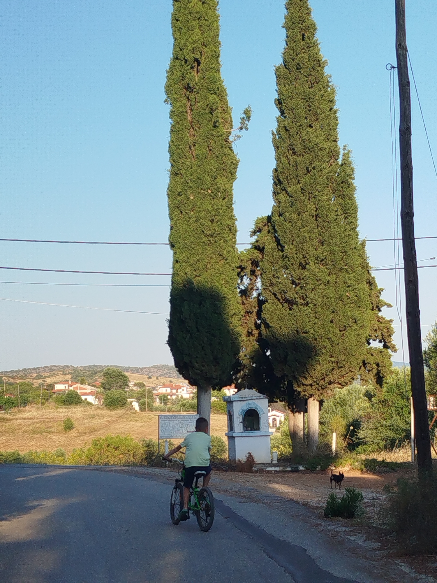 A quiet summer afternoon around Sithonia, northern Greece.