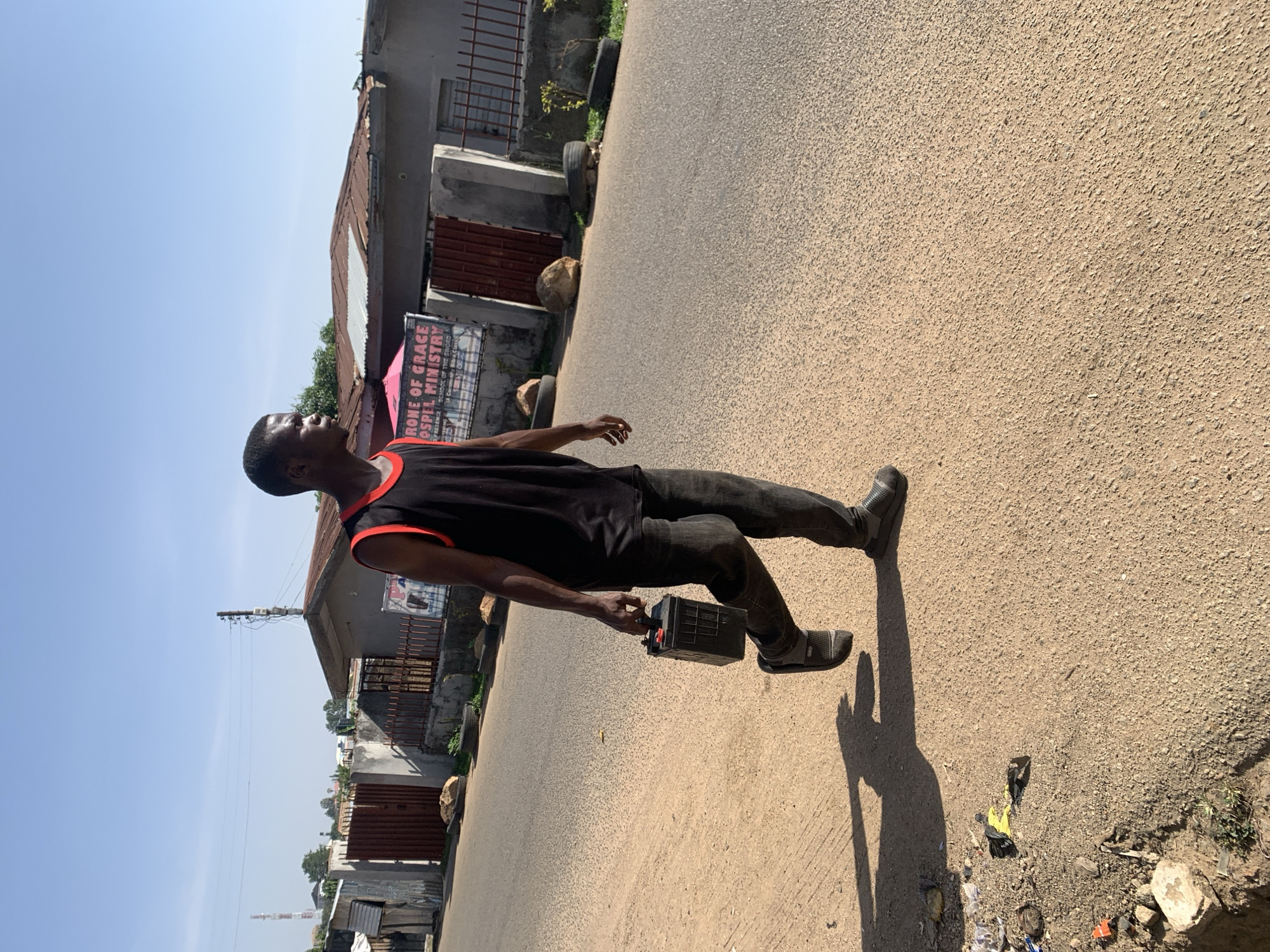 Morning street life documented across Jos, Nigeria
