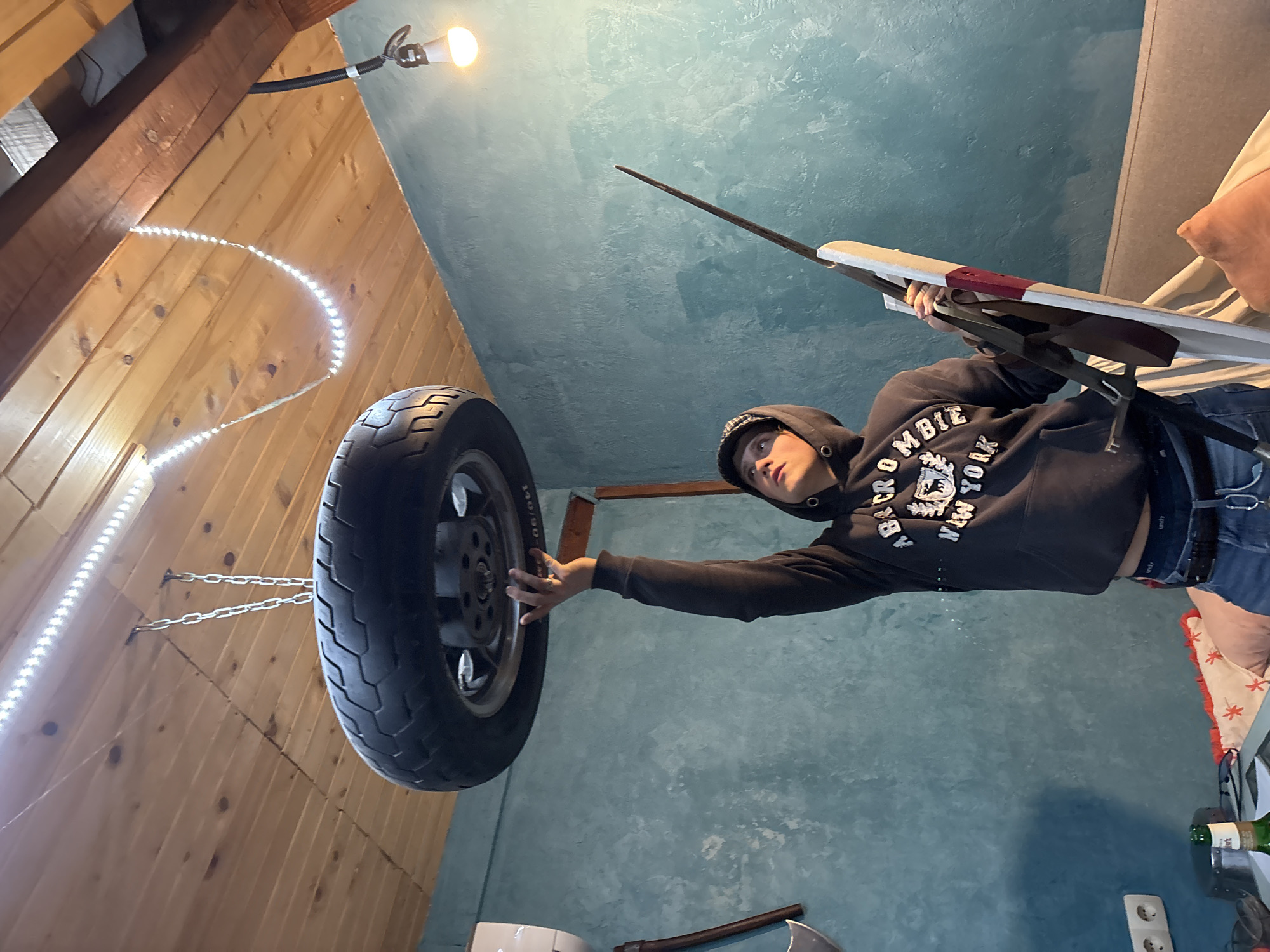 Group handles medieval props, equipment in Bulgarian indoor setting