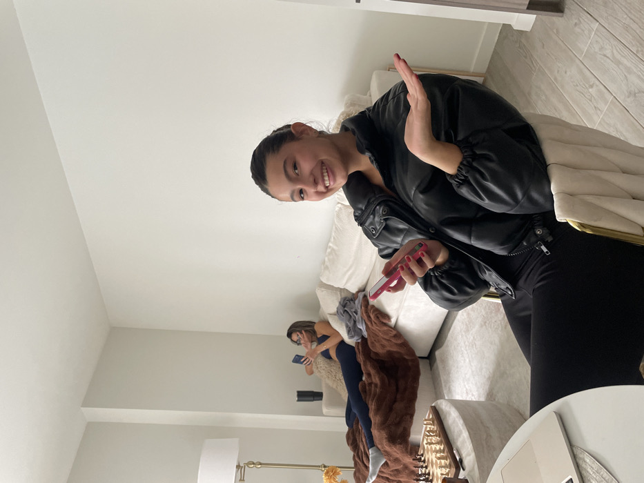 Women Take Selfies During Evening Hangout in Miami Apartment