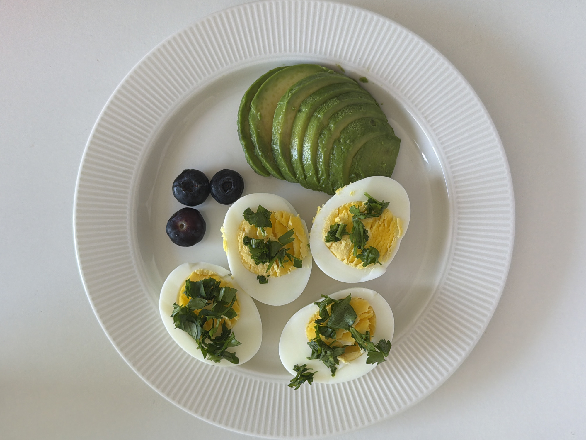 Healthy breakfast documented in Tel Aviv morning