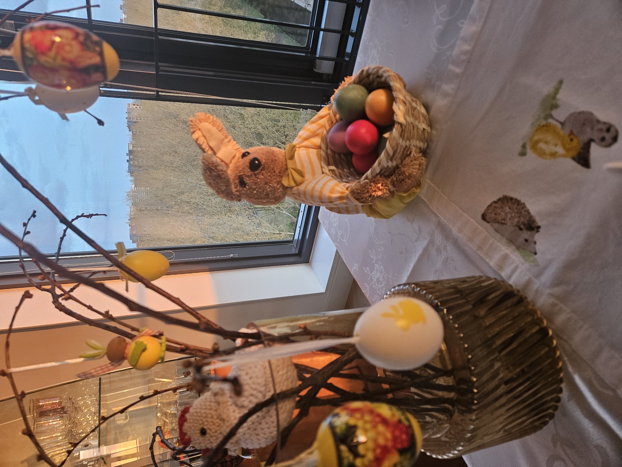 Easter display documented in Amsterdam home