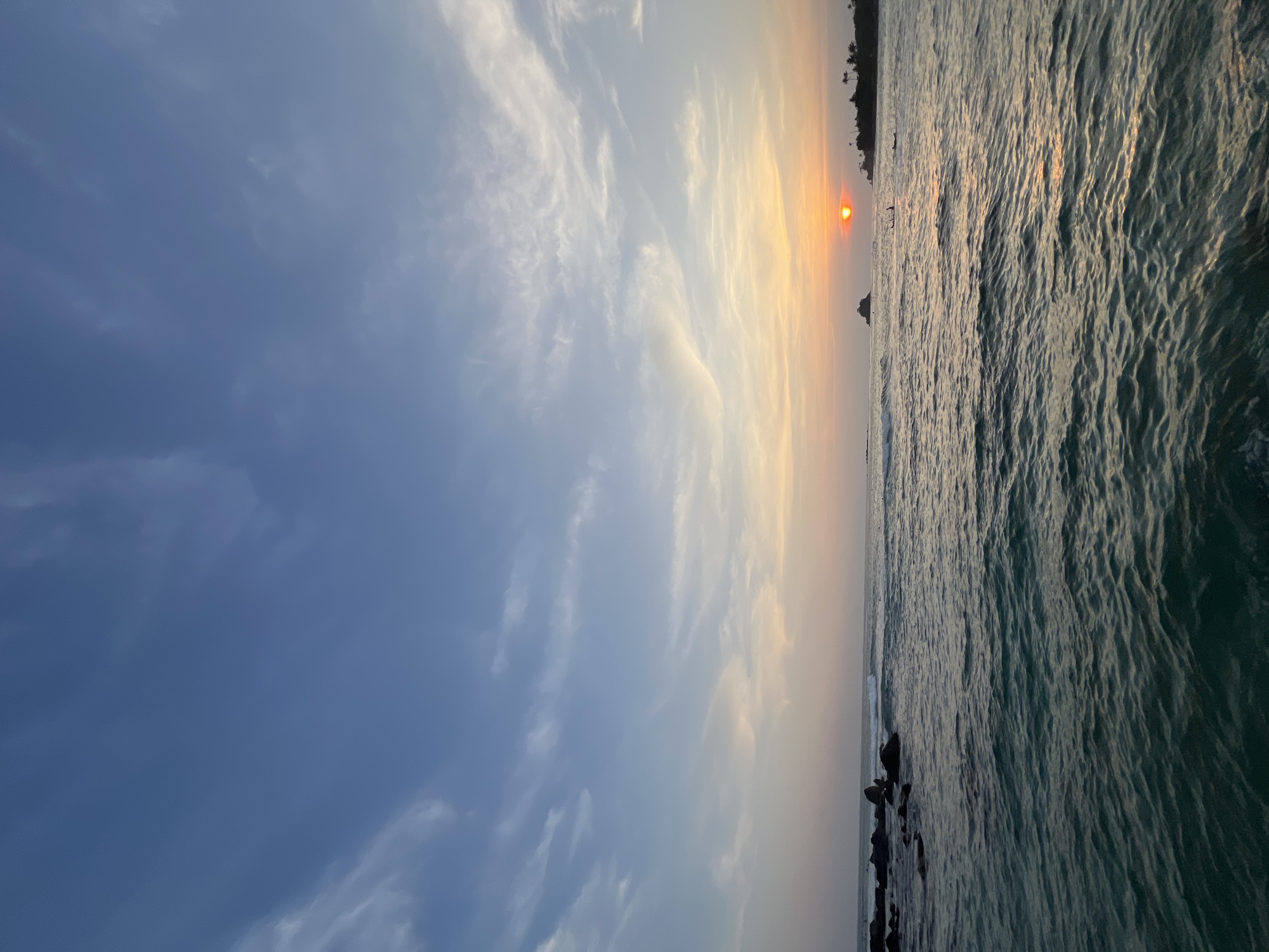 Sunset surfing session captured along Sri Lanka's southern coast