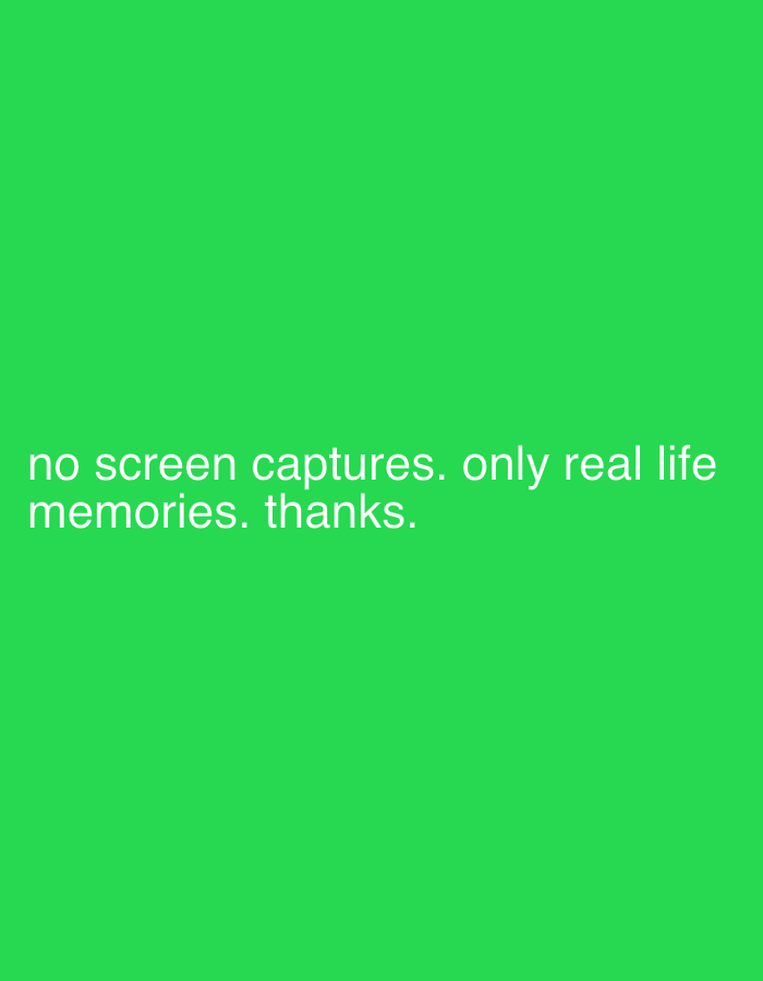 Erba resident captures anti-screen message promoting real memories