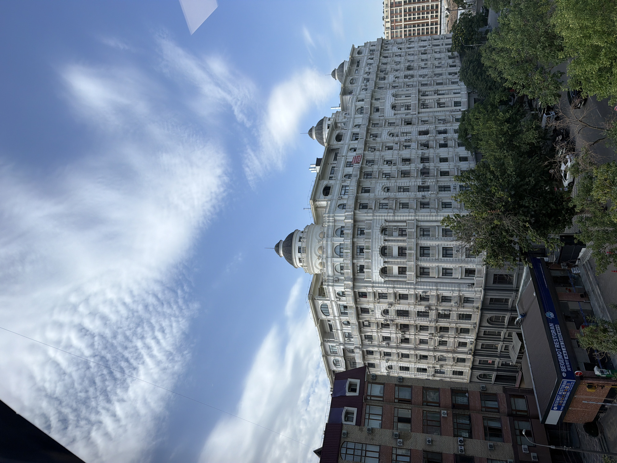 Stalinist architecture stands tall in central Tashkent