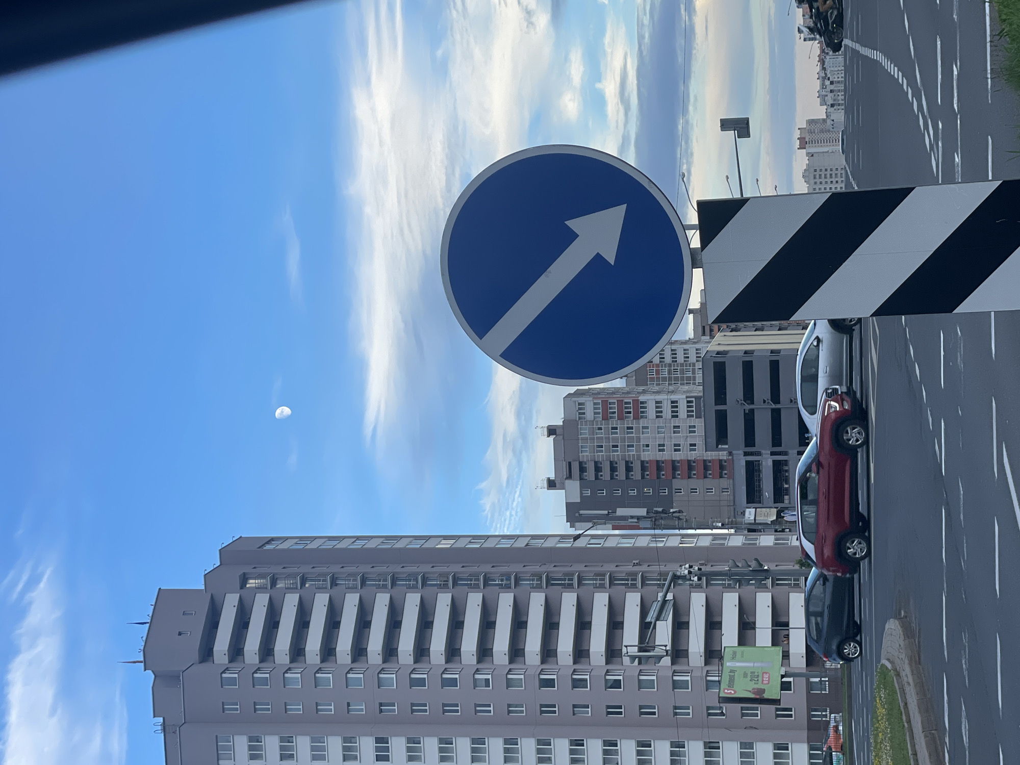 Daytime street scenes from a Minsk neighborhood, summer 2026