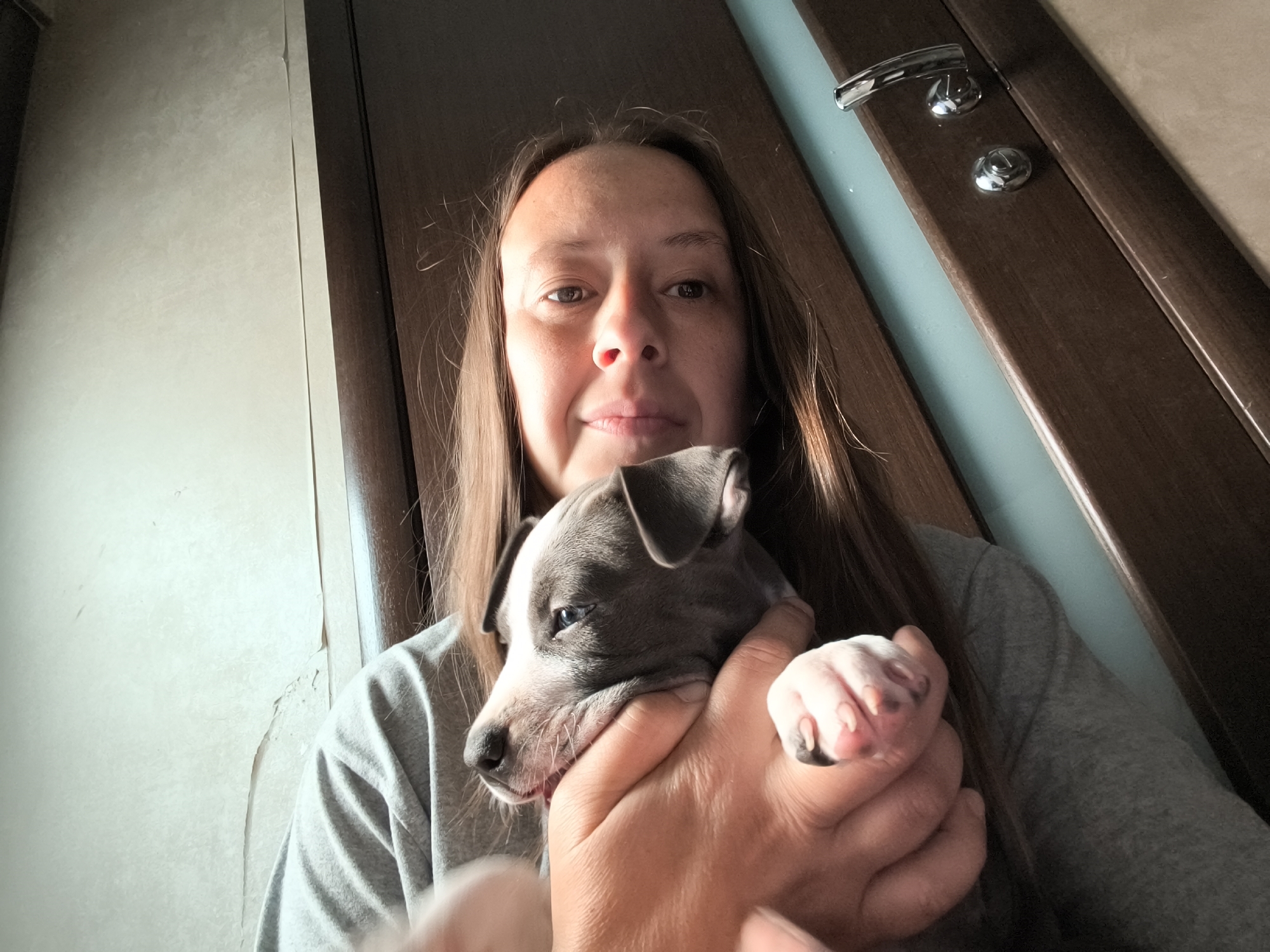 Pets and a map selfie, late night in Марковский