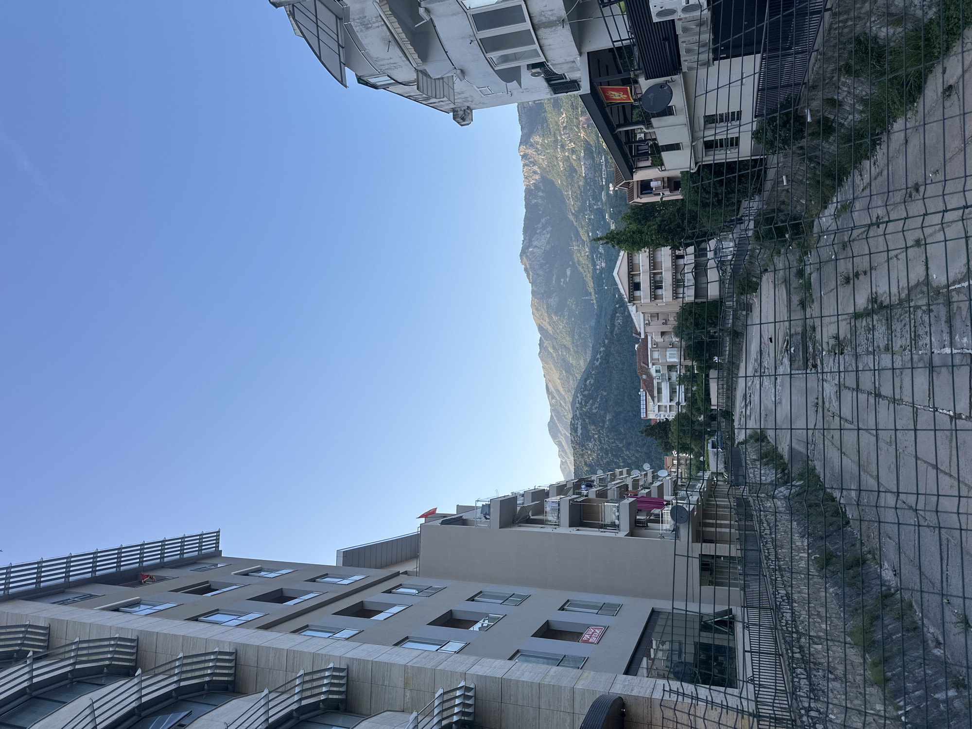Tourist captures afternoon scenes around coastal Budva, Montenegro