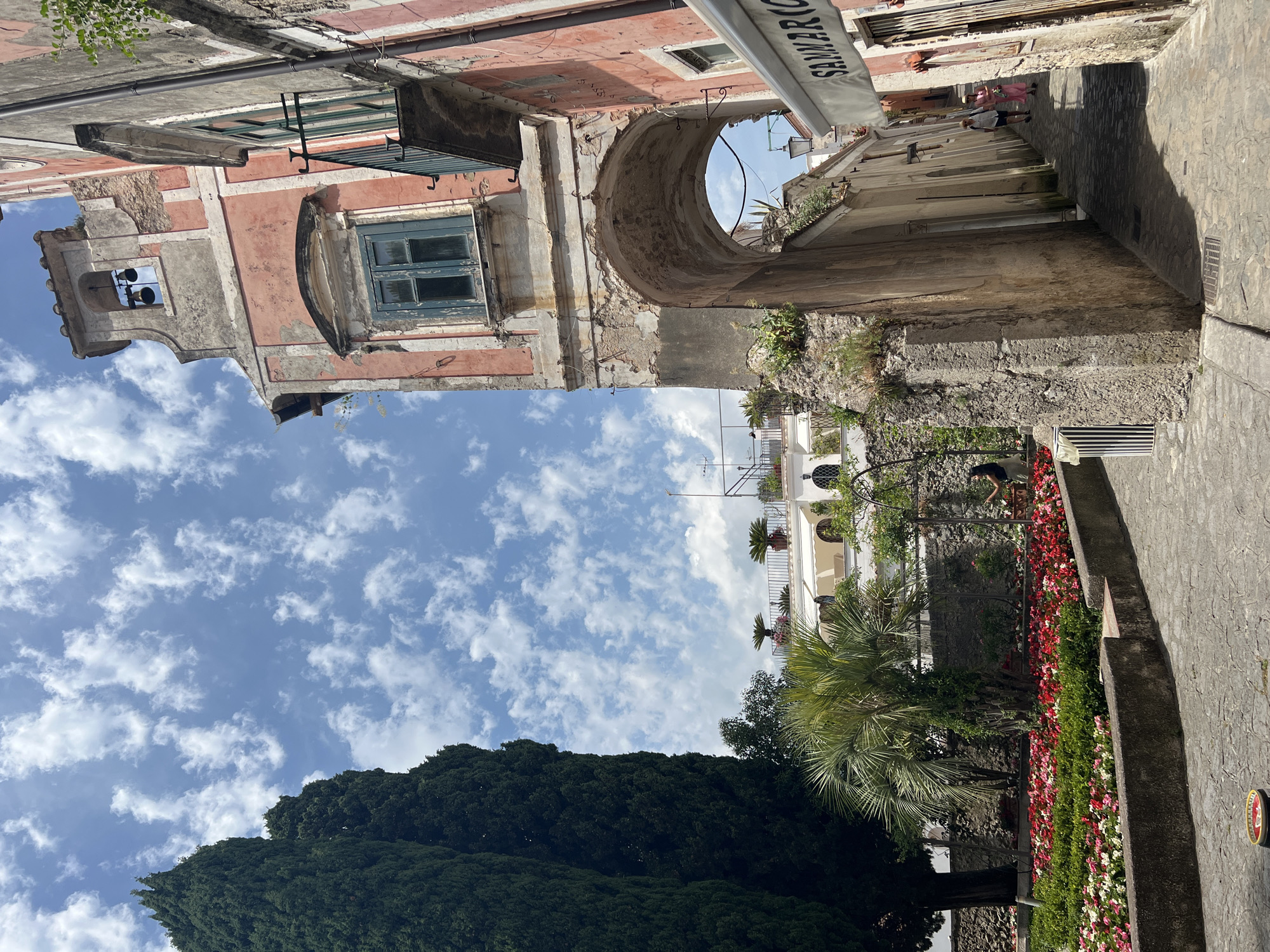 Visitor documents two-hour walking tour of historic Ravello, Italy