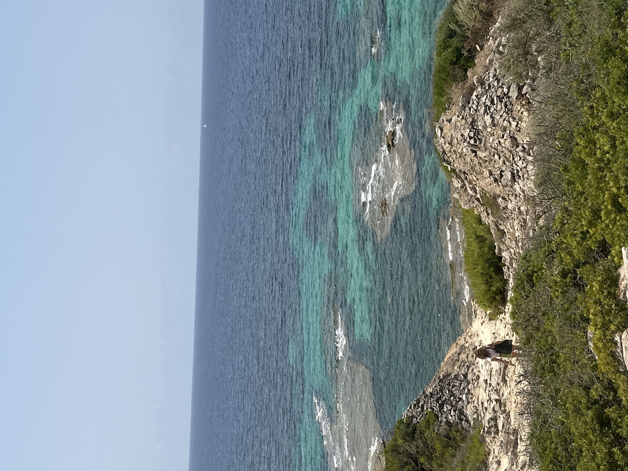 Rocky coastal exploring along Mallorca's southern shore