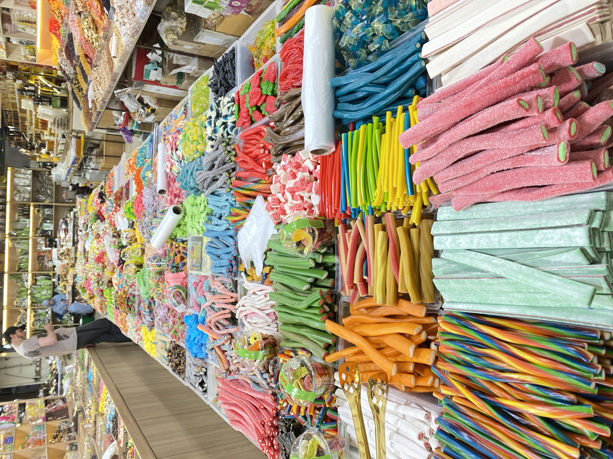 Inside a Makhachkala market packed with sweets, teas, and dried fruits