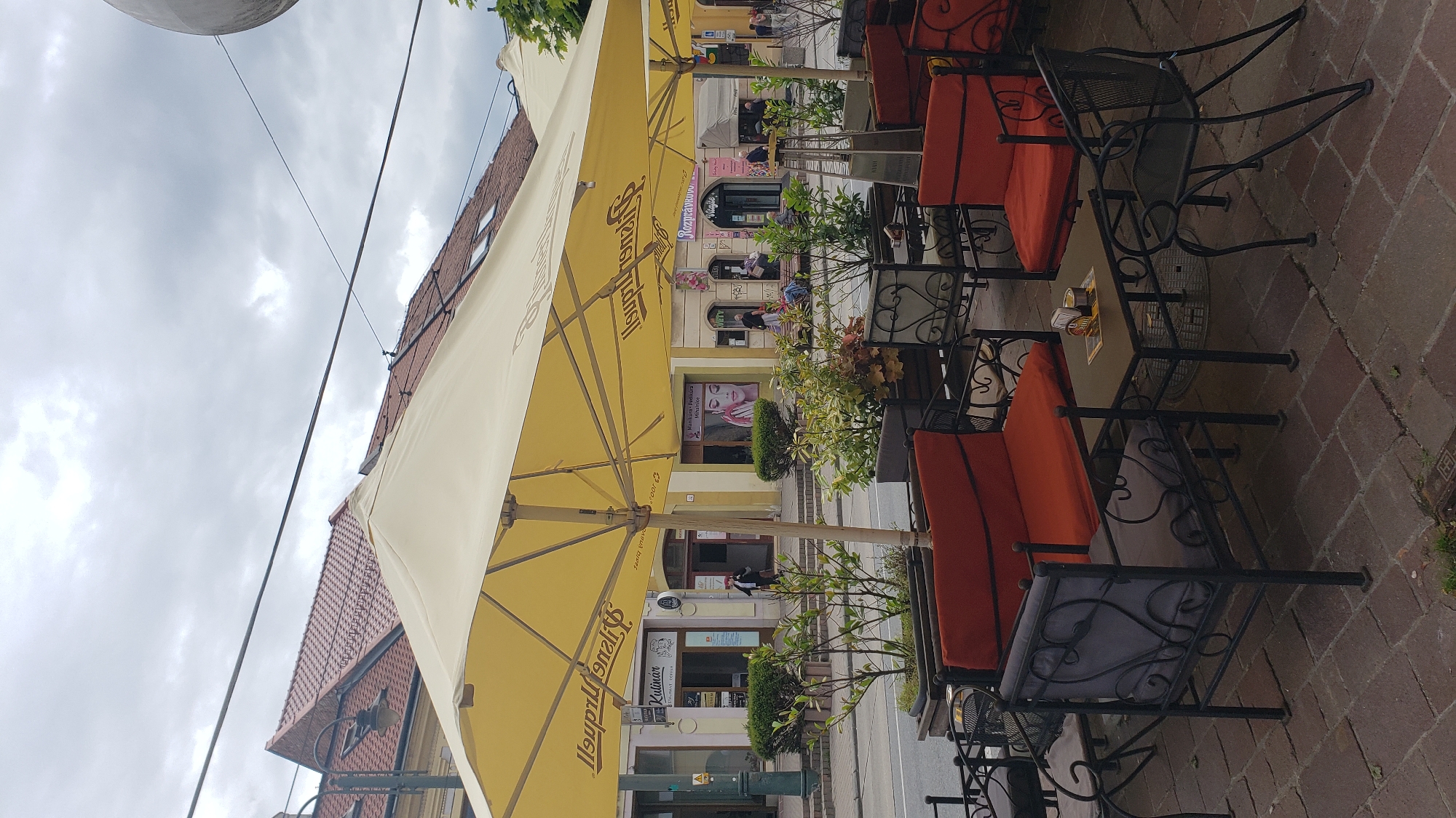 Morning stroll through Prešov's old town square and streets