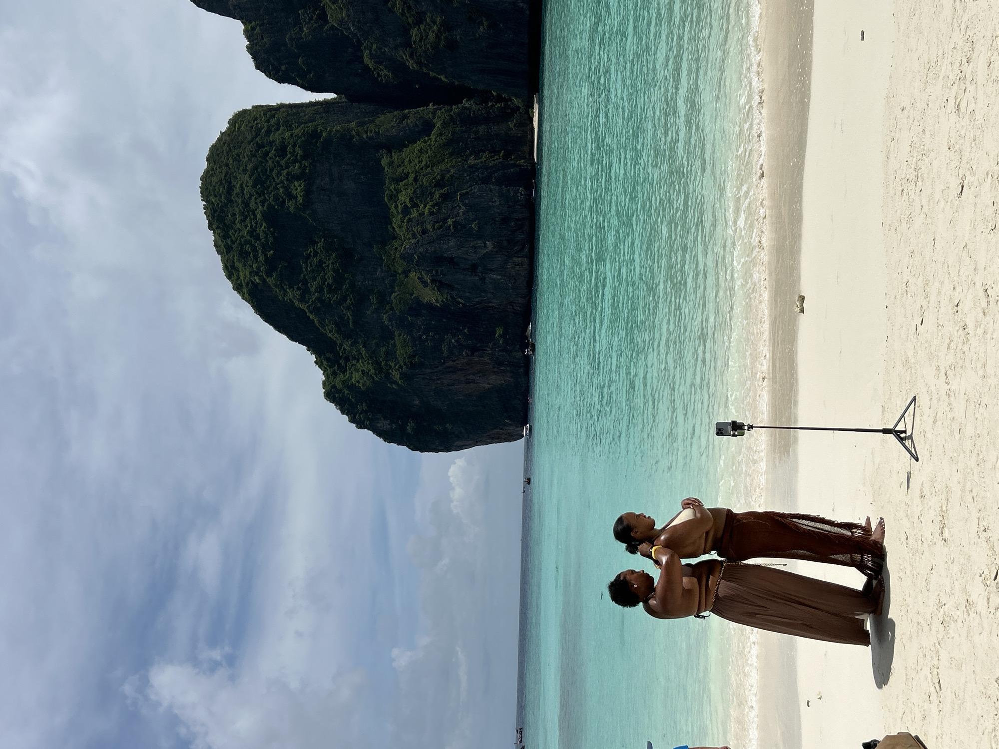 Beach day at Ao Nang and Maya Bay, Thailand