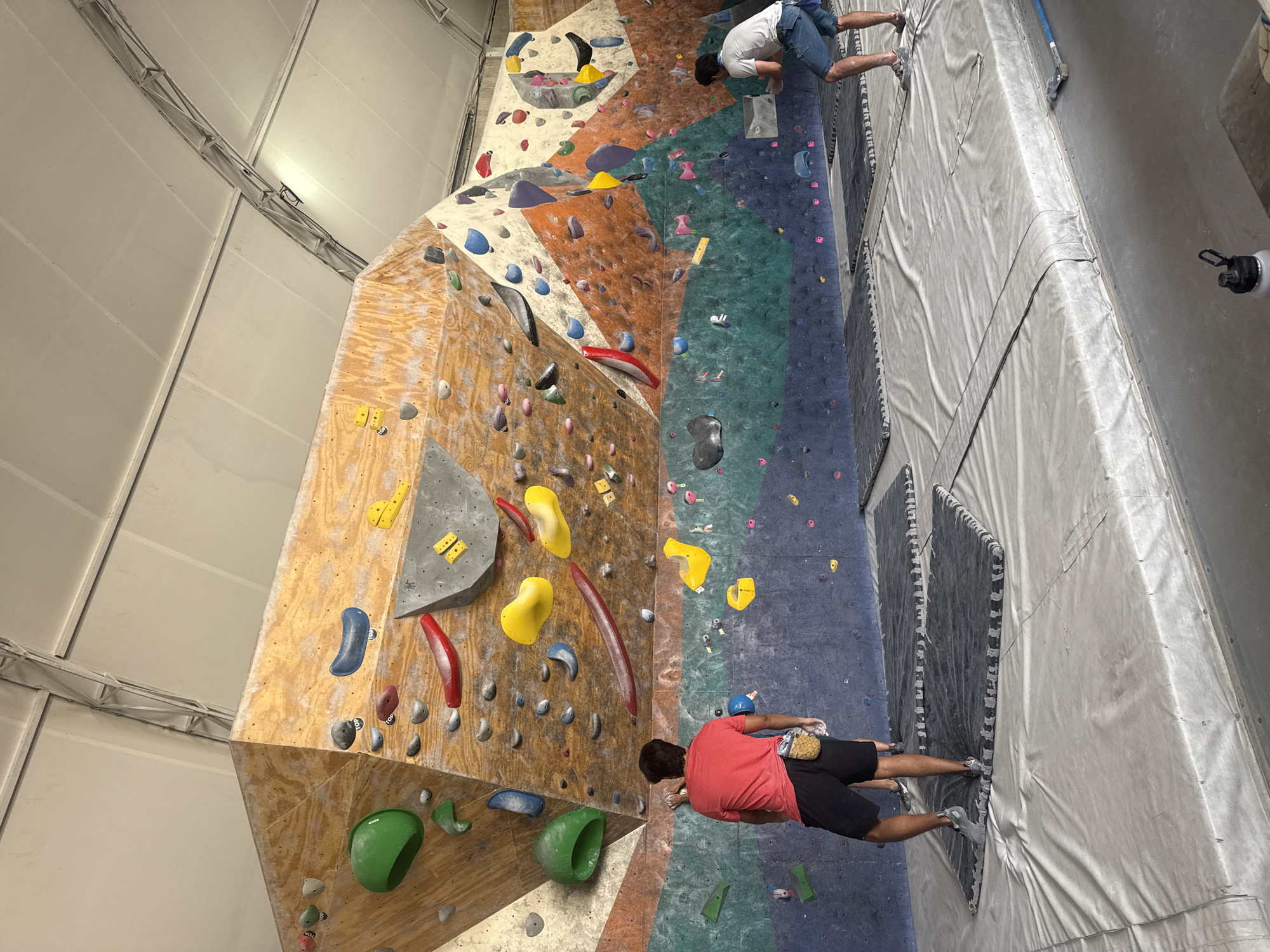 Evening activities documented at climbing gym and nursery in Mexico