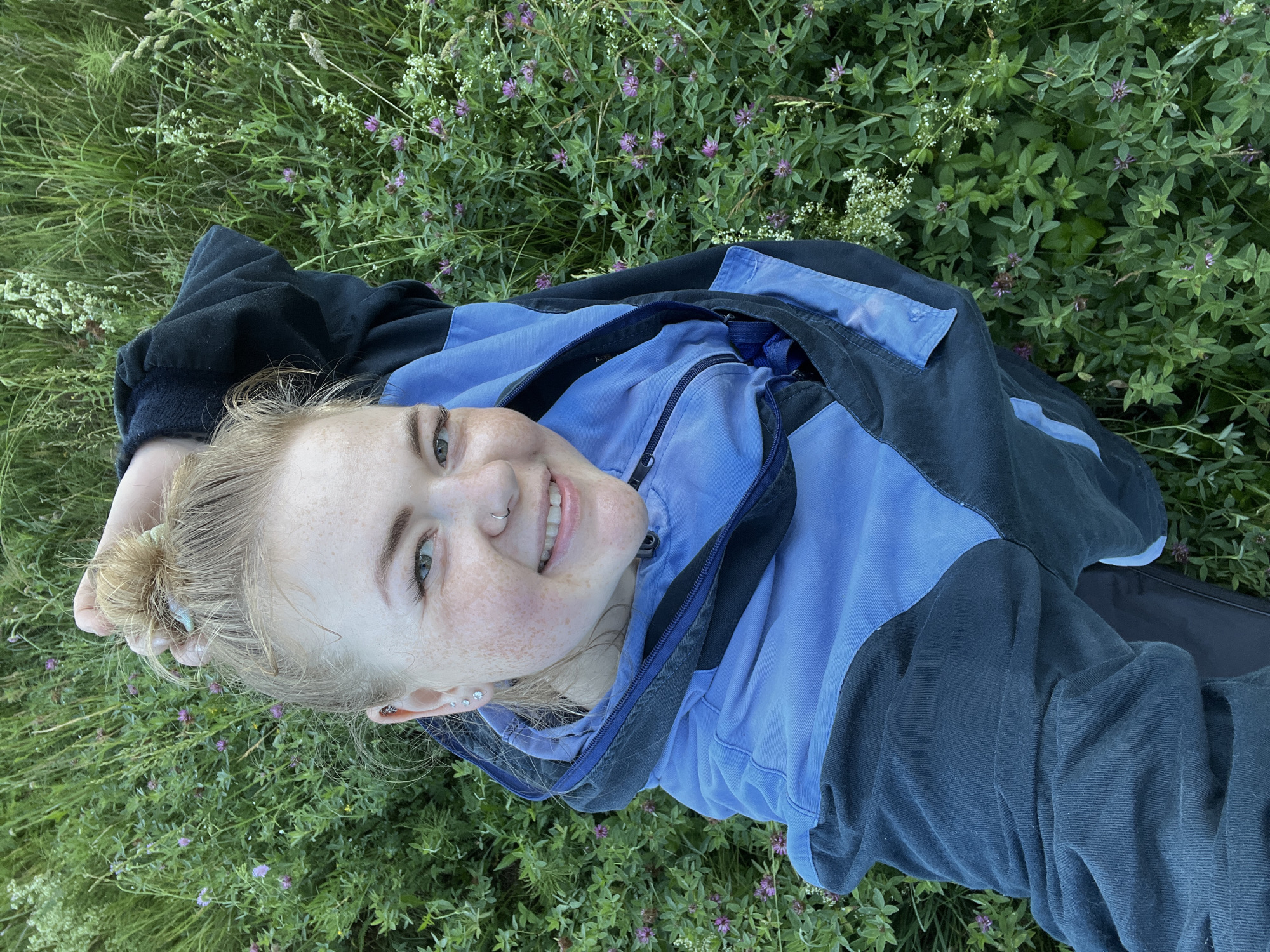 Wandering the wildflower fields above Olkhovka on a dramatic summer afternoon