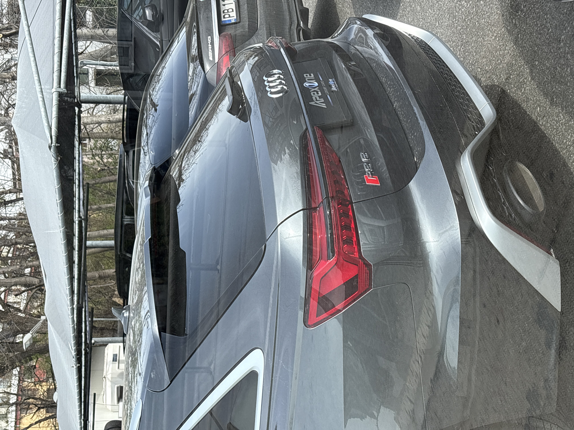 High-end vehicles spotted parked together in Sofia