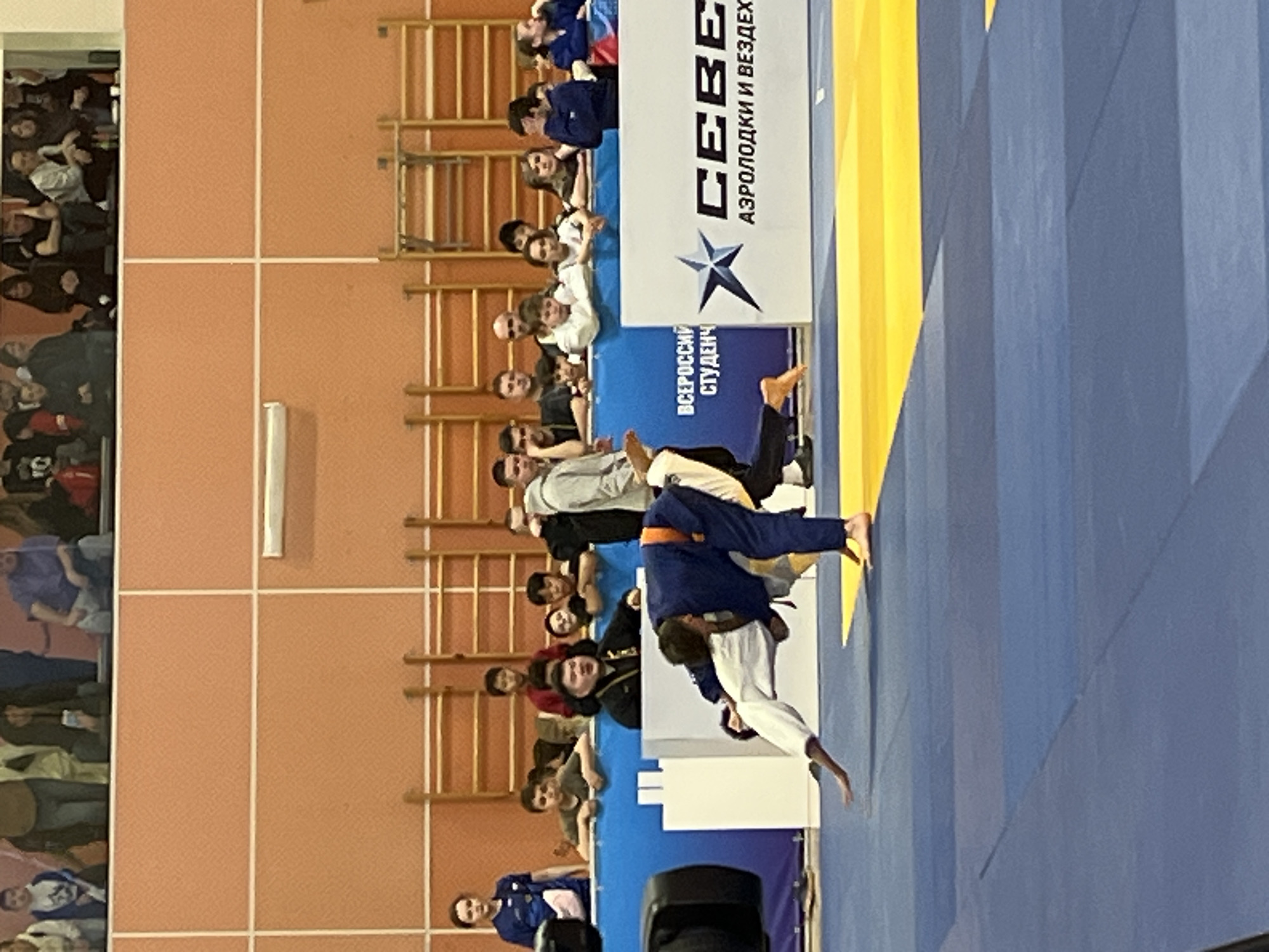 Judo tournament held in Krasnoyarsk sports arena