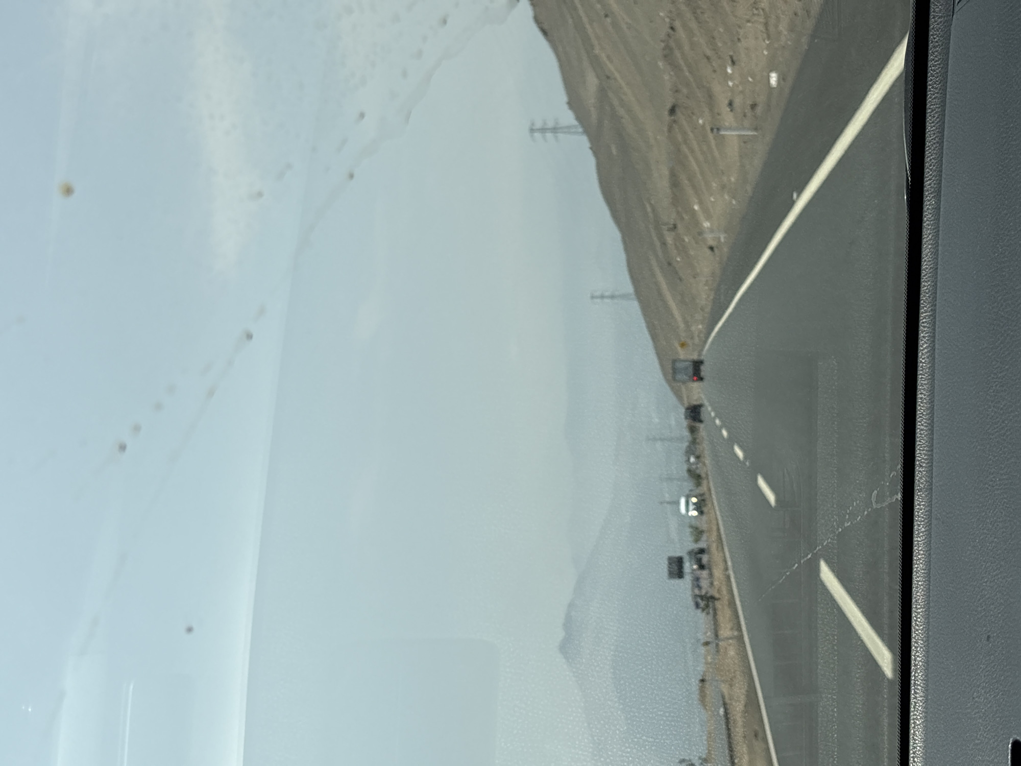 Highway travel documented in Aucallama, Peru