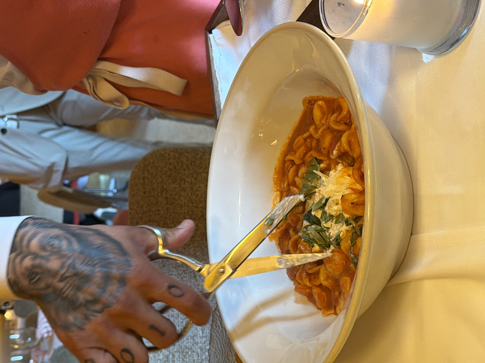 Late-night pasta service observed in West Hollywood dining establishment