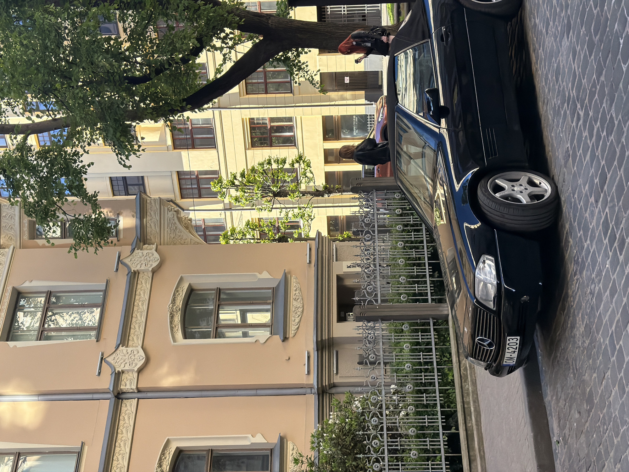 Art Nouveau architecture and street life documented in Riga