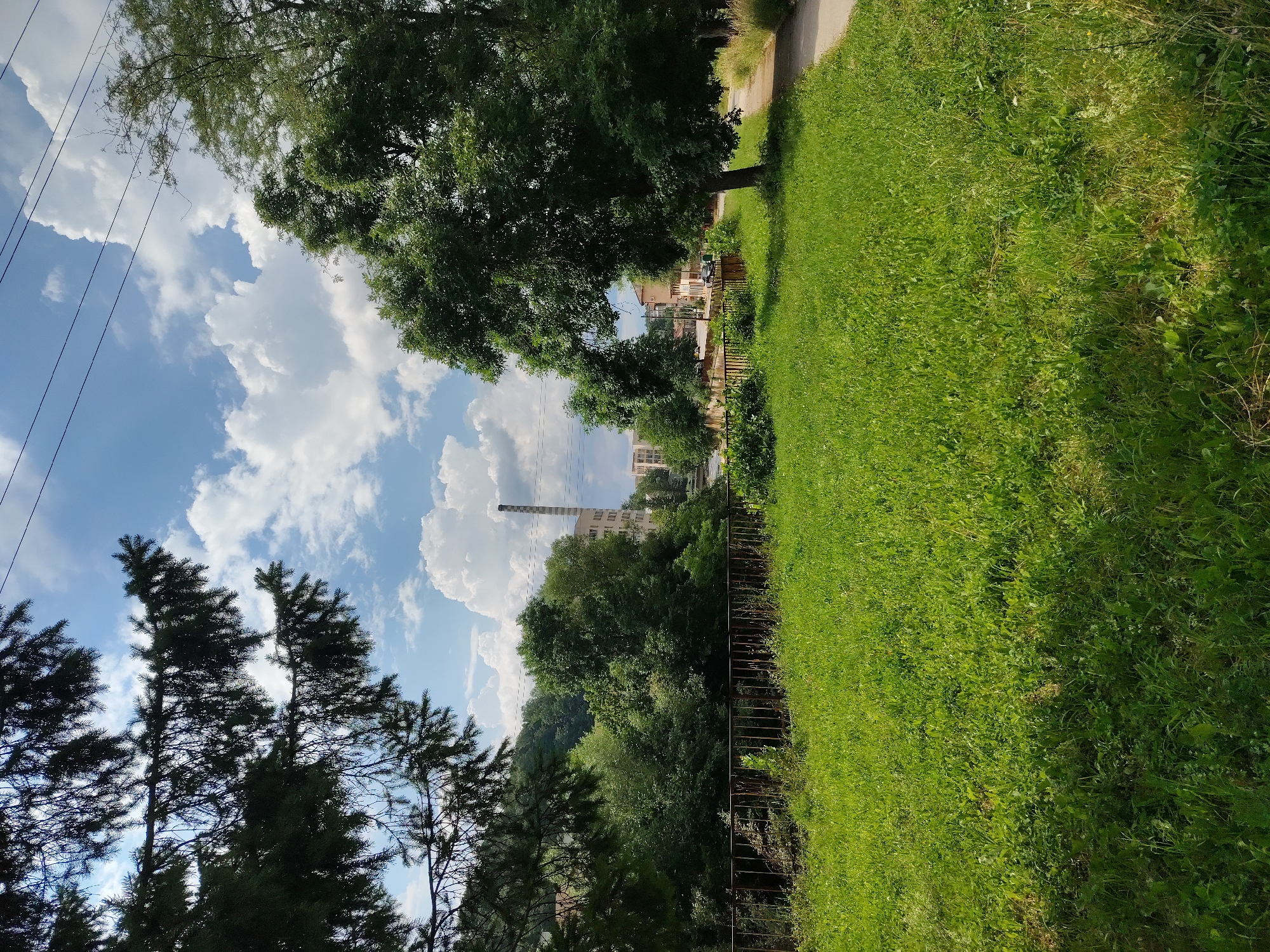 Gabrovo streetscapes and greenery on a July afternoon
