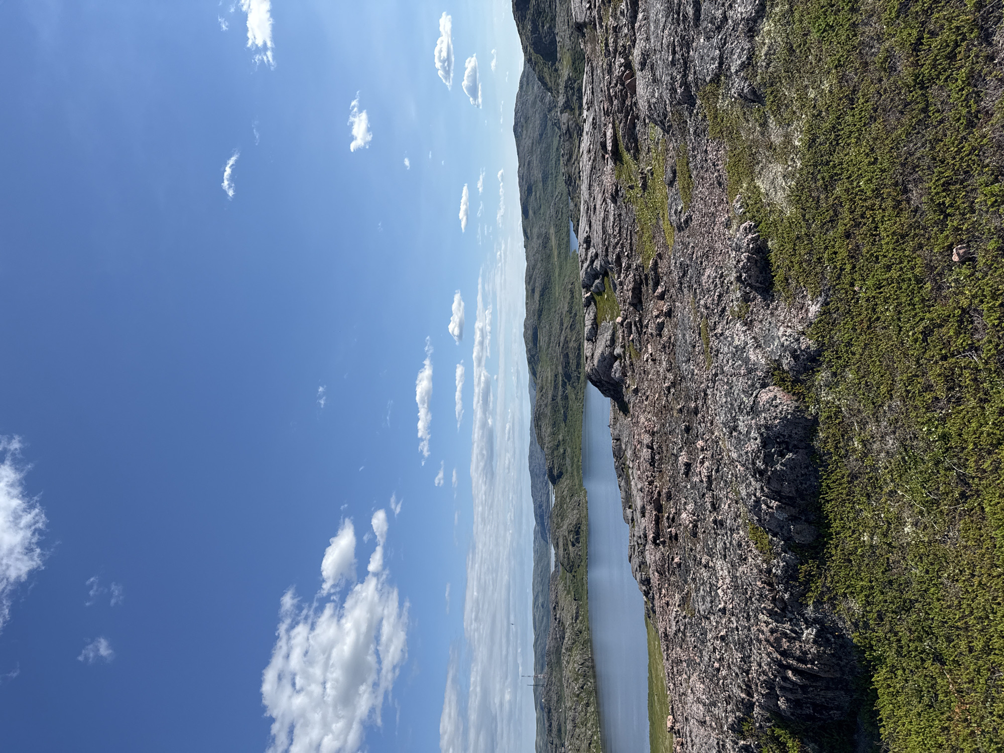Selfie and landscape shots from Teriberka's rocky tundra coast