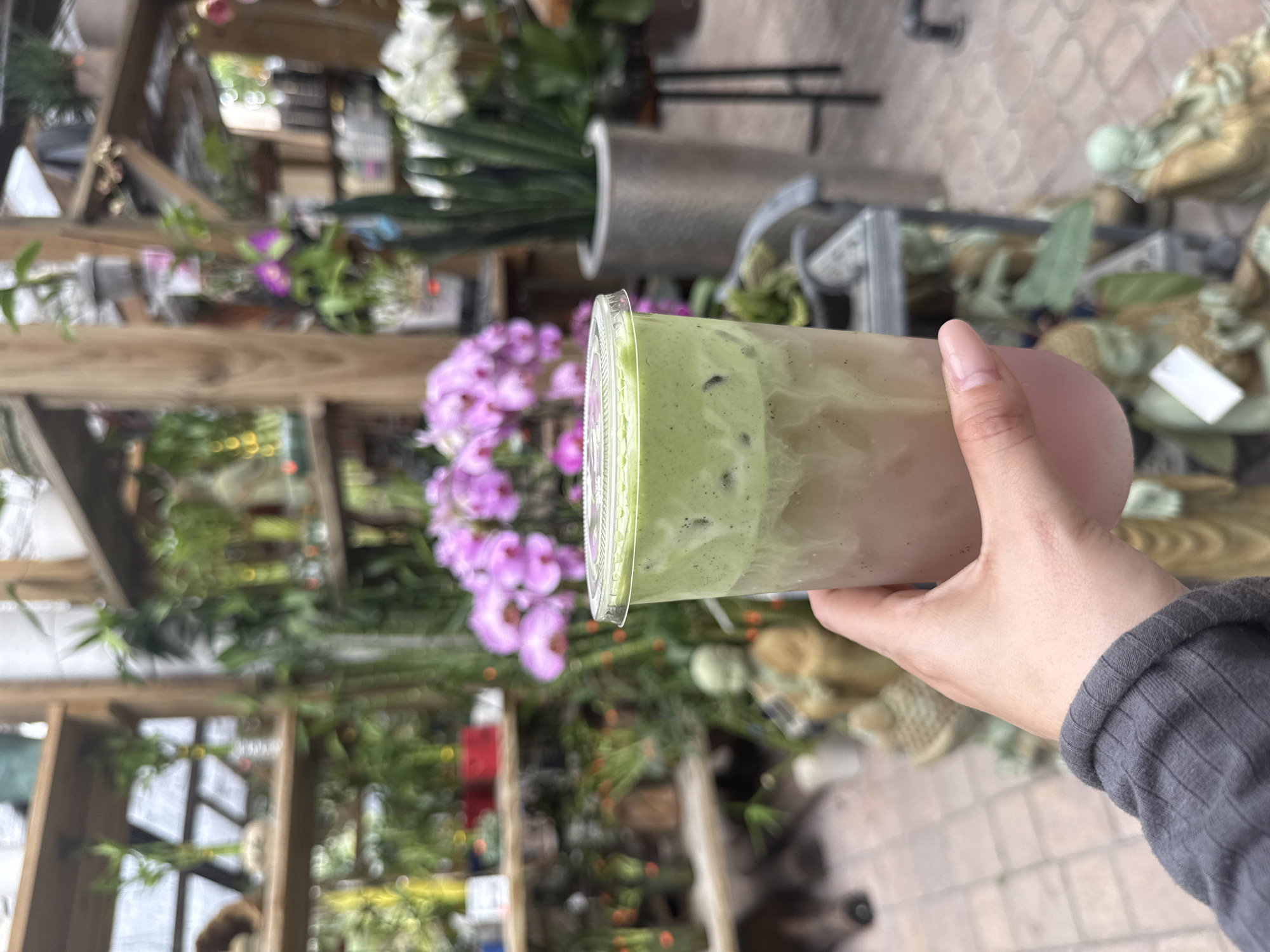 Afternoon visit to outdoor garden bar in Davie features drinks