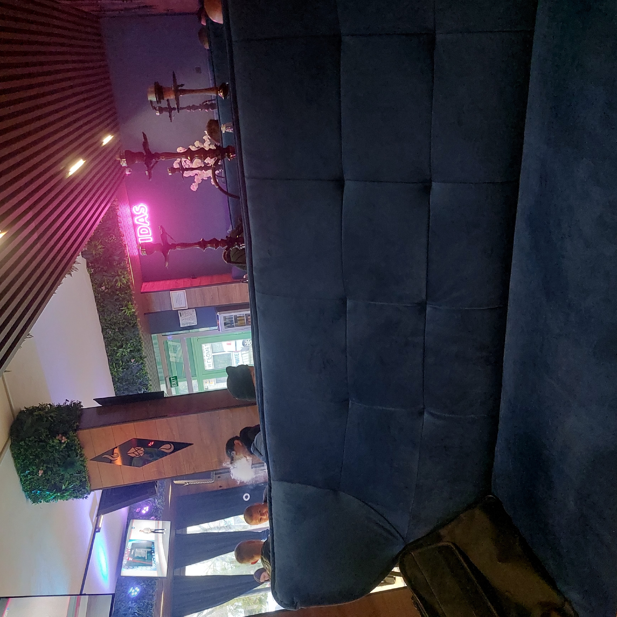 Social gathering at Sofia bar or hookah lounge
